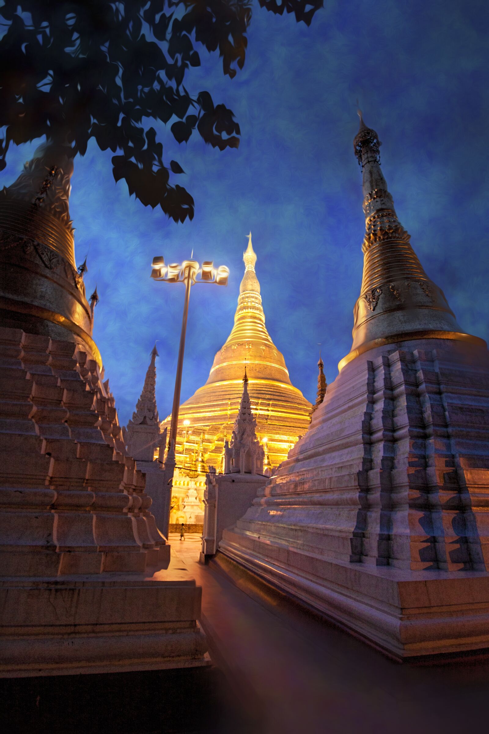 Canon EF-S 10-22mm F3.5-4.5 USM sample photo. Myanmar, shwedagon, temple at photography