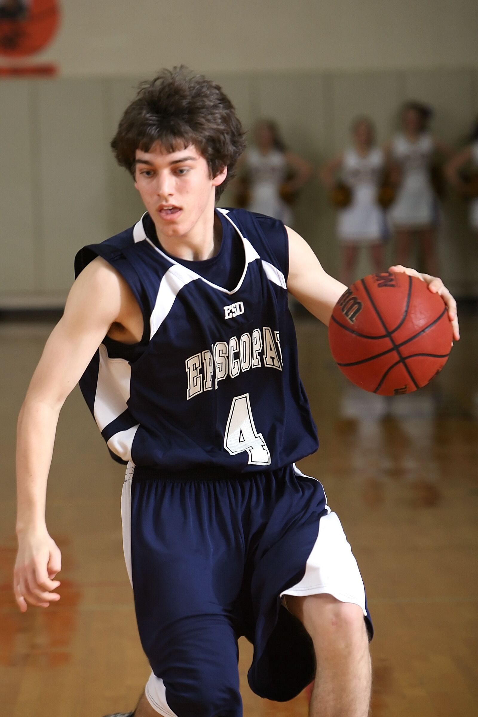 Canon EOS-1D Mark II N sample photo. Basketball, game, player photography