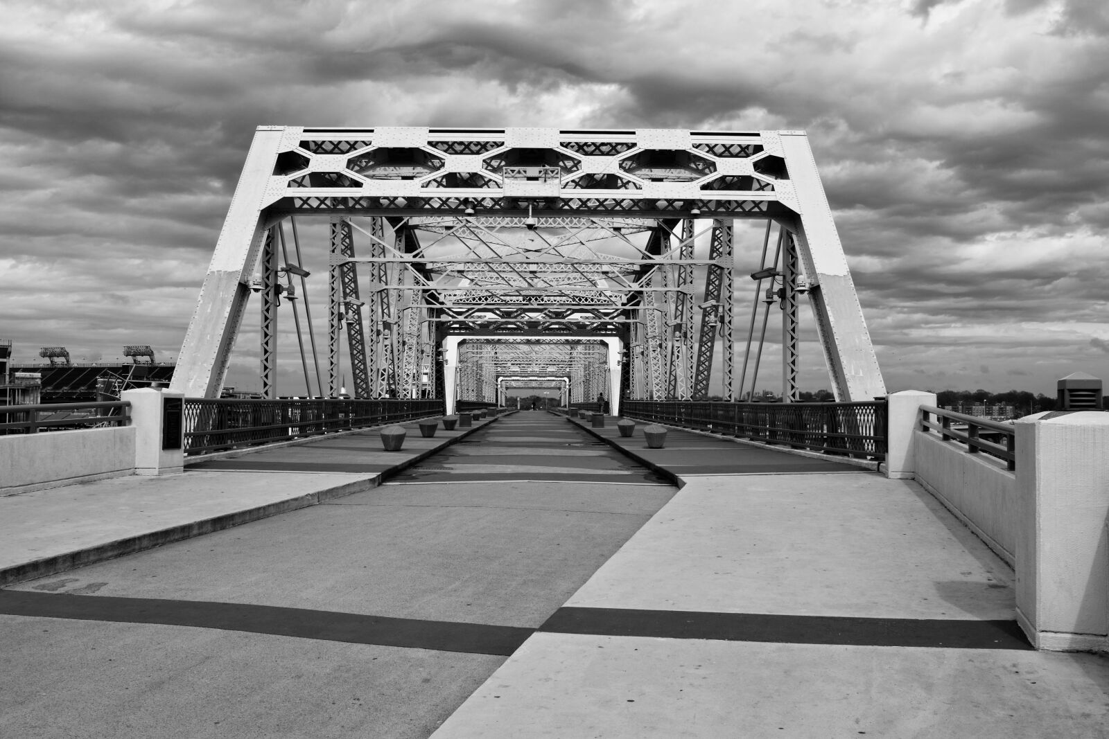 Nikon D3300 sample photo. Monochrome, bridge, panoramic photography