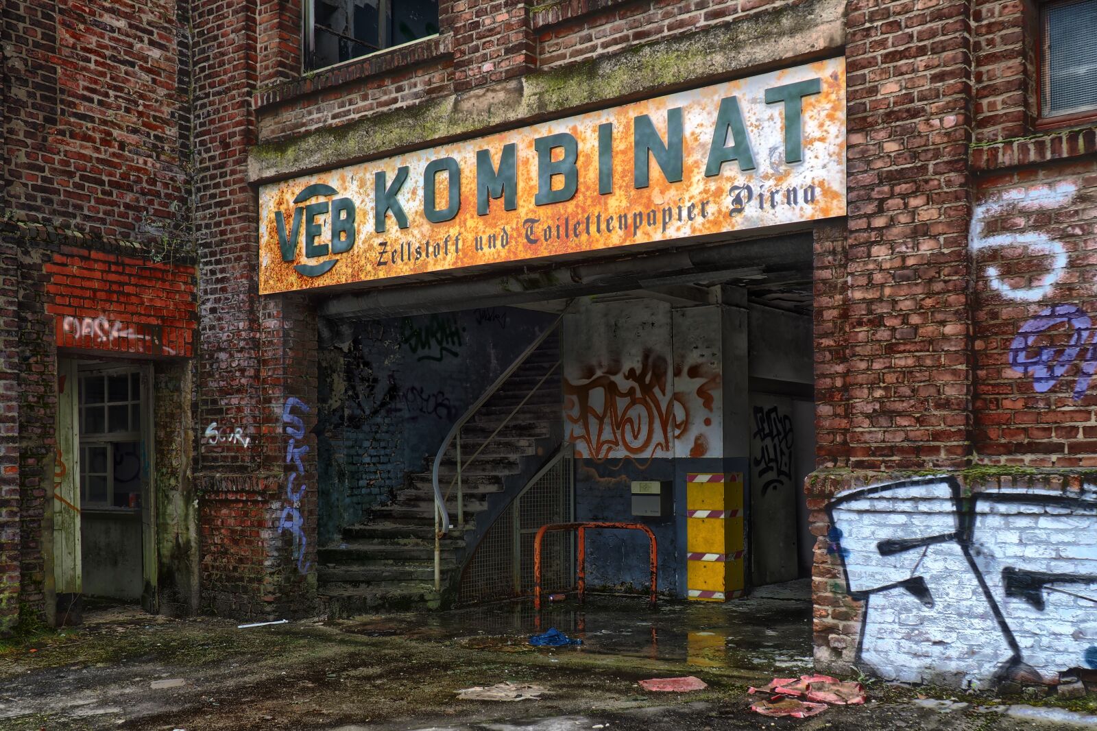 Olympus OM-D E-M10 sample photo. Architecture, facade, brick photography