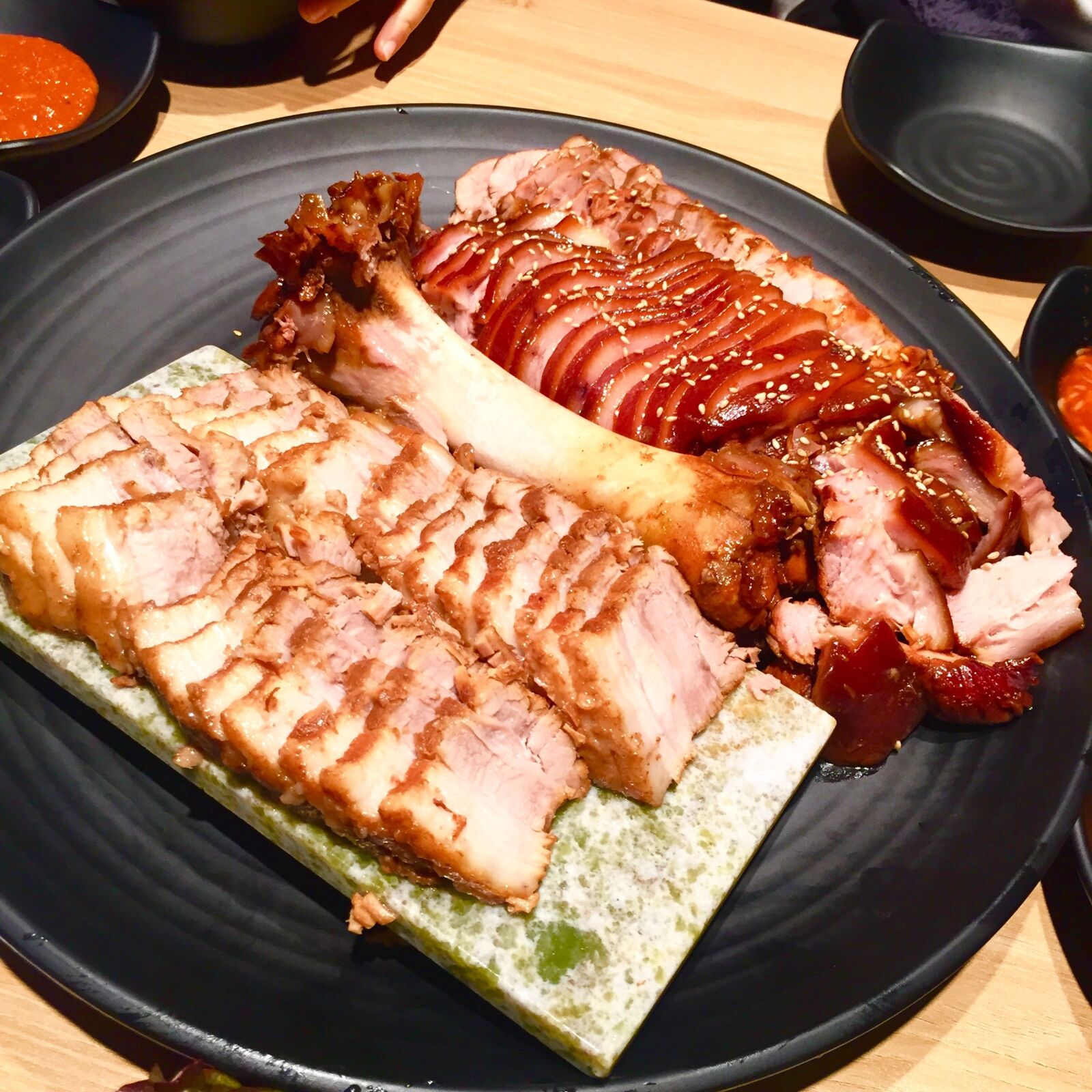 Apple iPhone 6 sample photo. Food, ham hocks, pork photography
