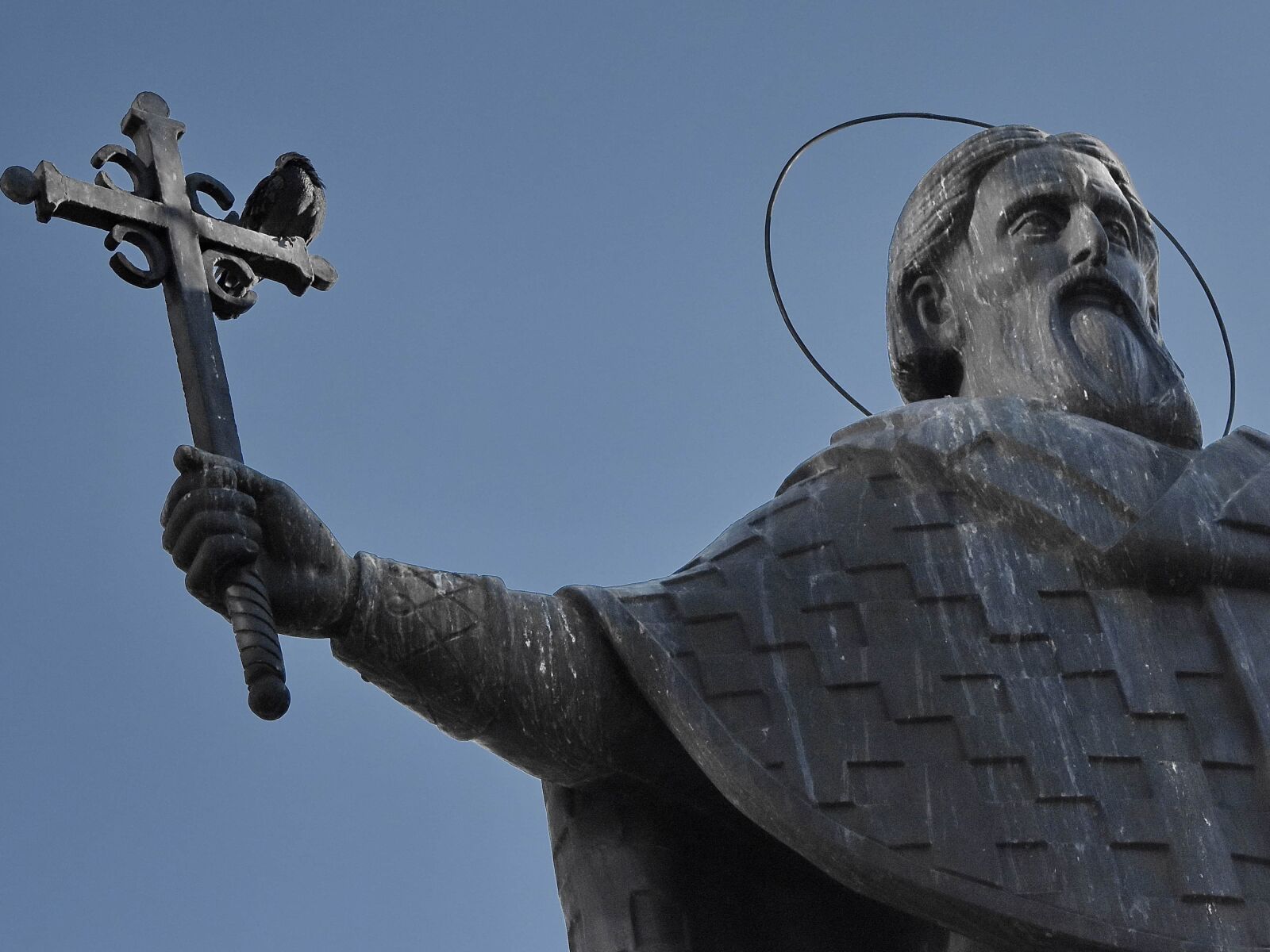 Nikon D5500 sample photo. Bronze, christianity, orthodox, sculpture photography