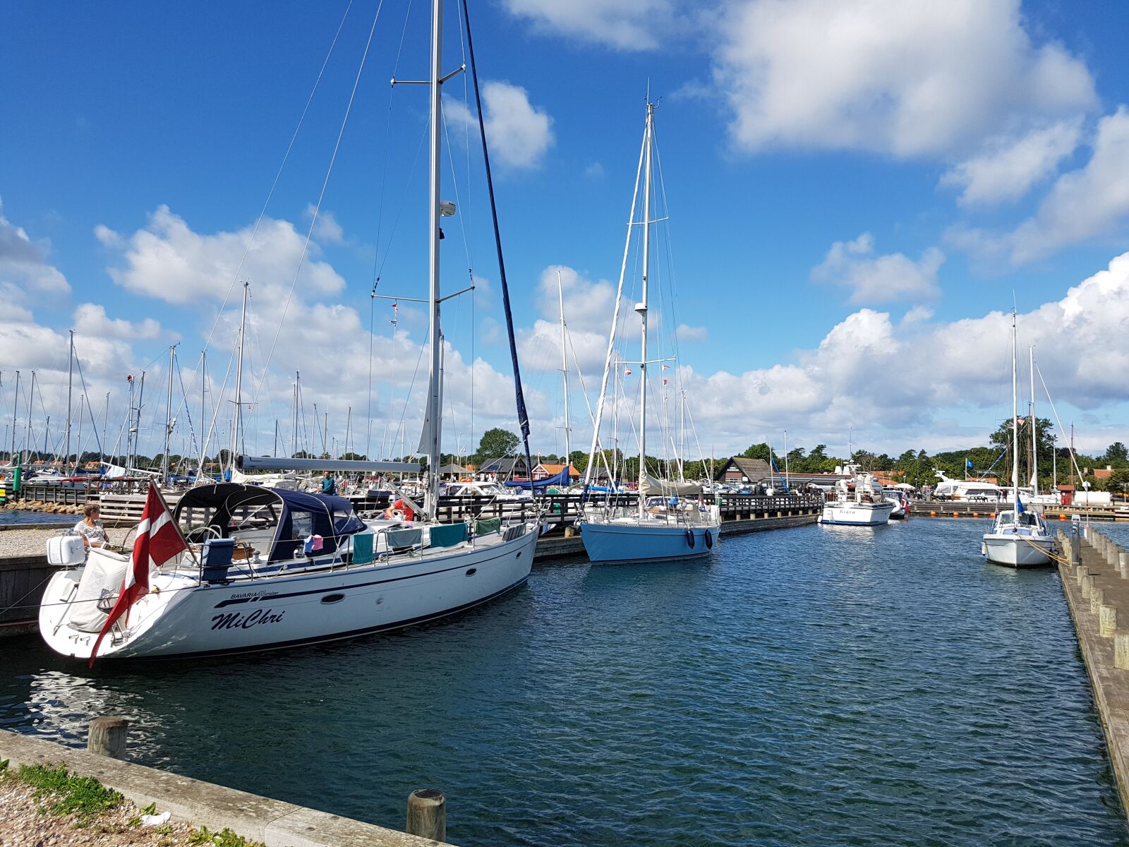 Samsung Galaxy S7 Edge sample photo. Rørvig, port, denmark photography