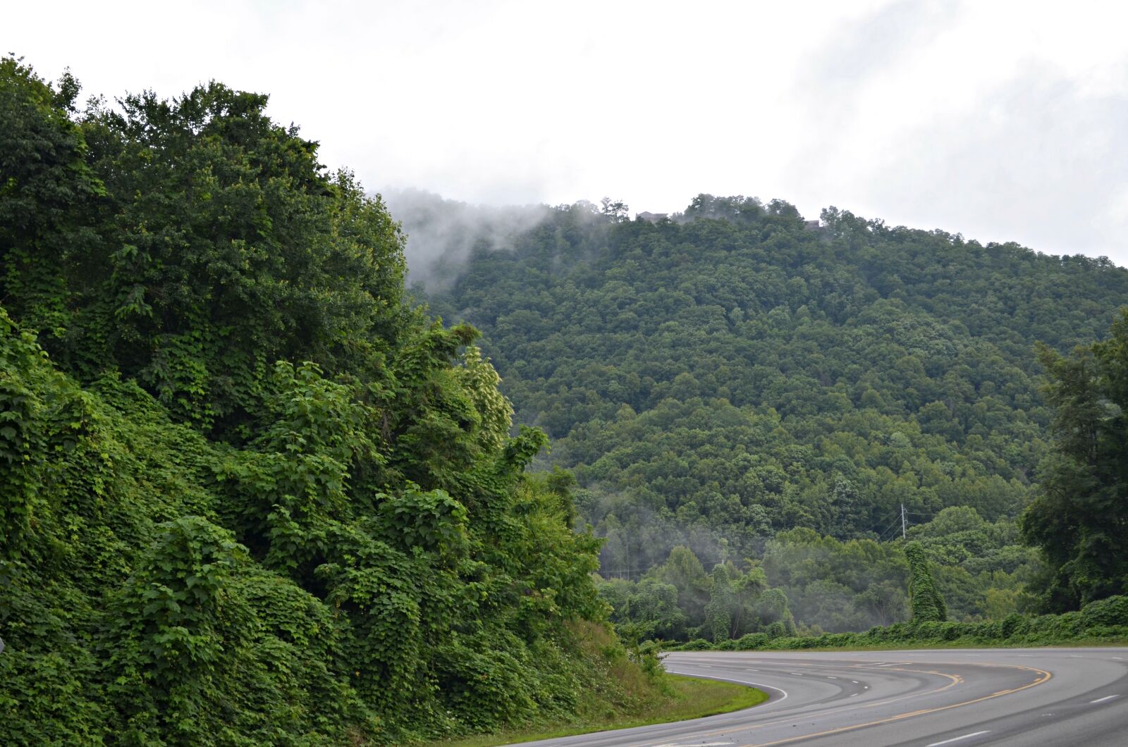 Nikon D5100 sample photo. Road, mountain, nature photography