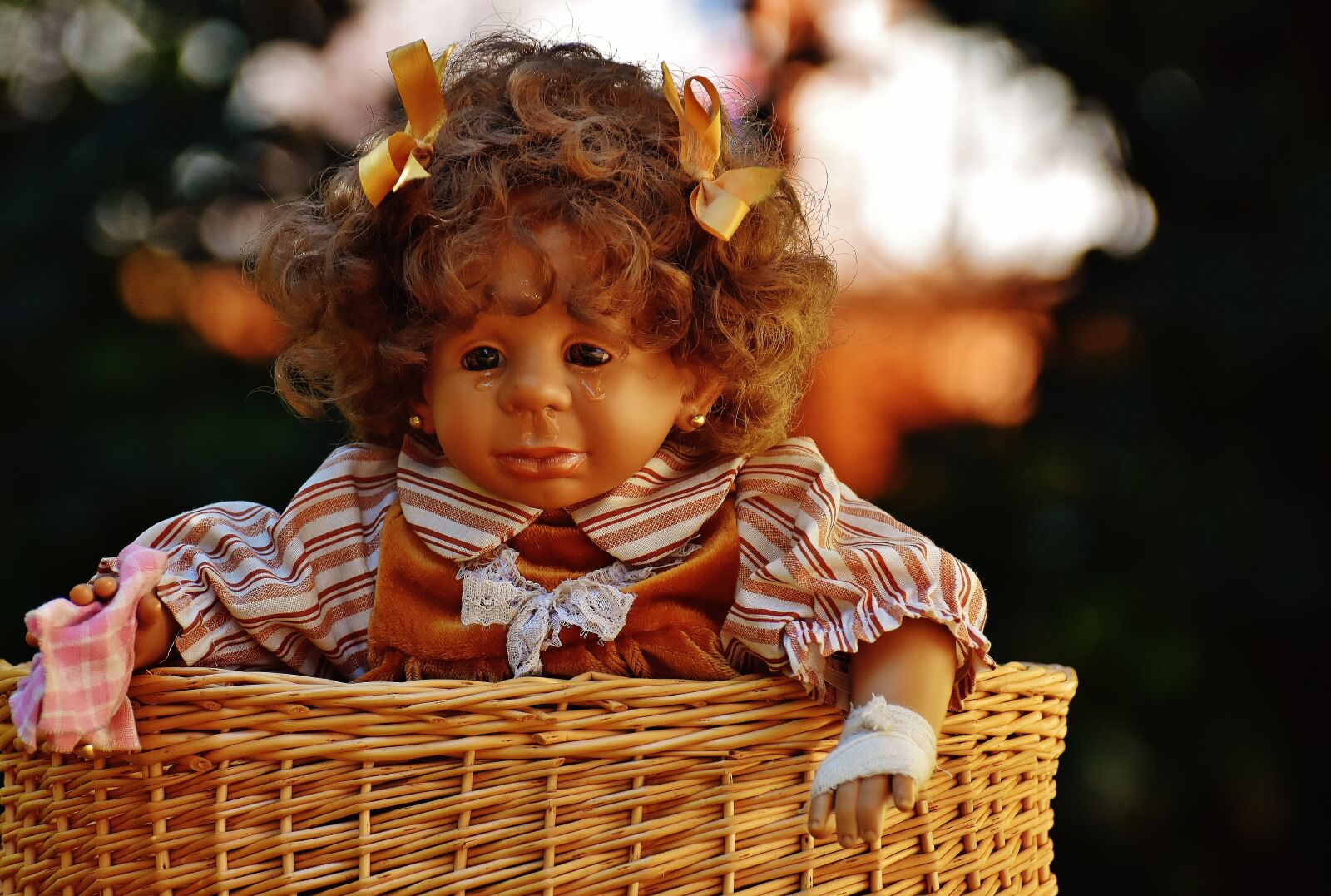 Nikon D7200 sample photo. Doll, girl, cry photography