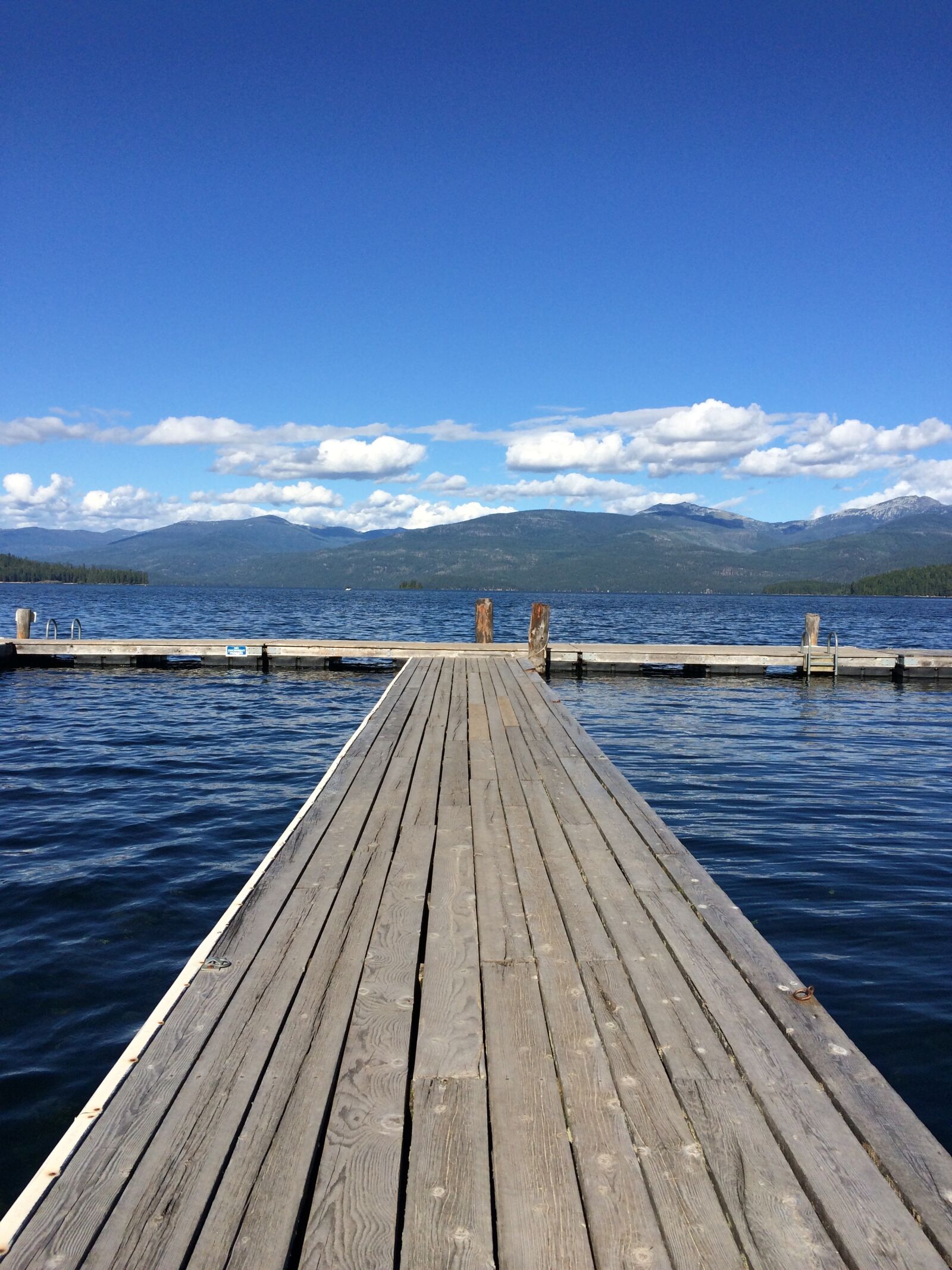 iPhone 5s back camera 4.12mm f/2.2 sample photo. Dock, summer, lake photography