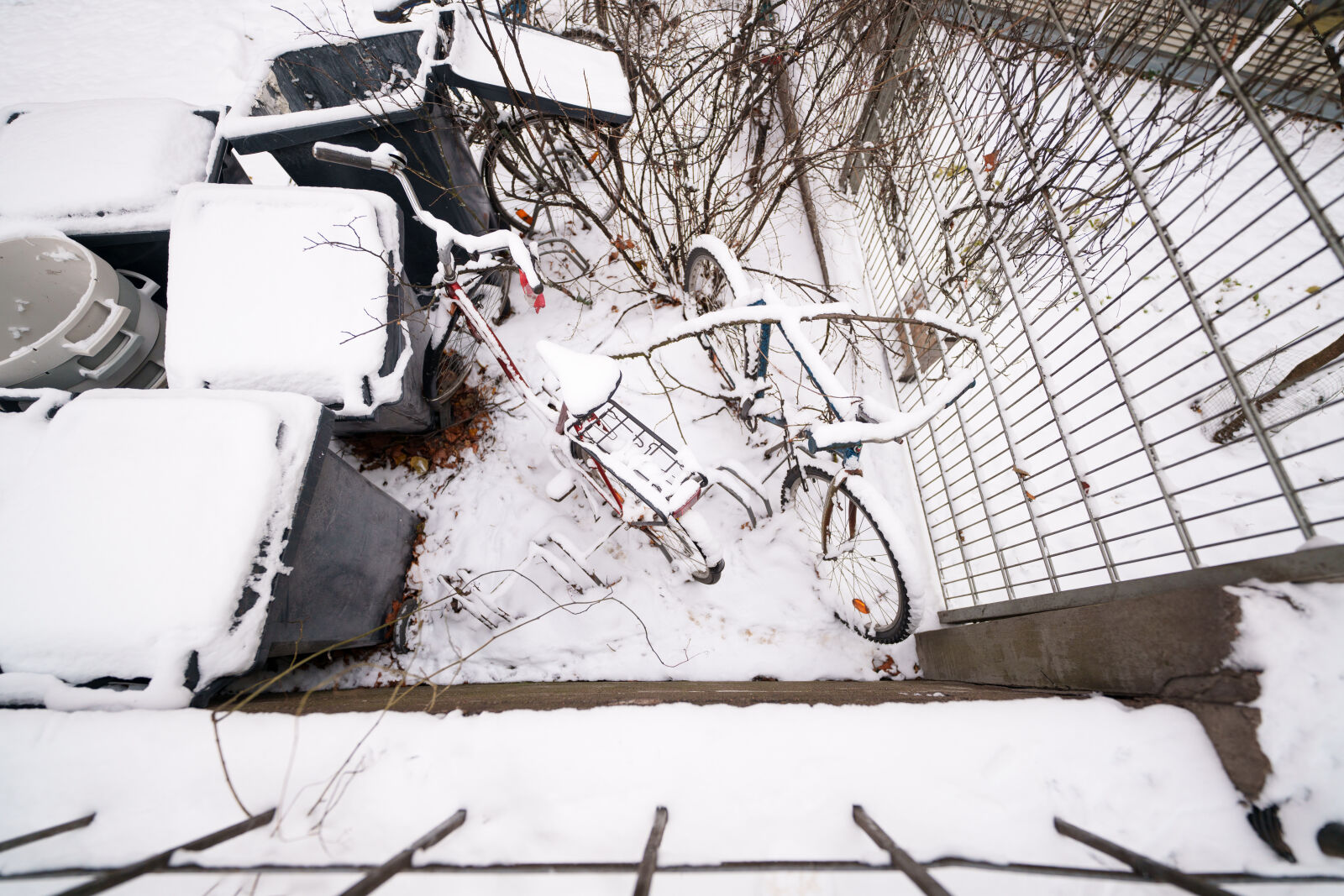 Sigma 14mm F1.4 DG DN sample photo. Forgotten bicycles photography