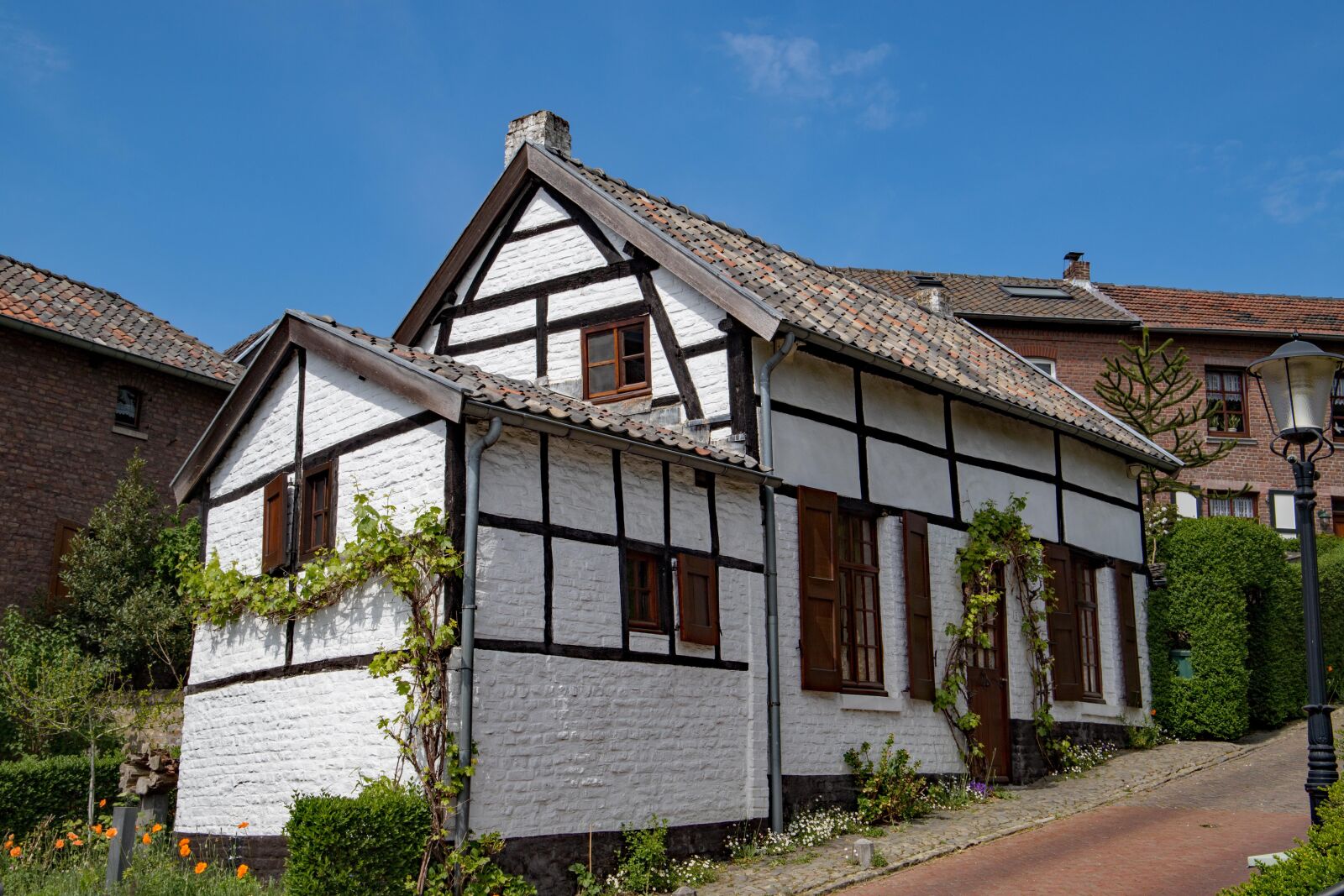 Canon EOS 6D Mark II + Canon EF 24-105mm F3.5-5.6 IS STM sample photo. Limburg, half-timbered-house, home photography