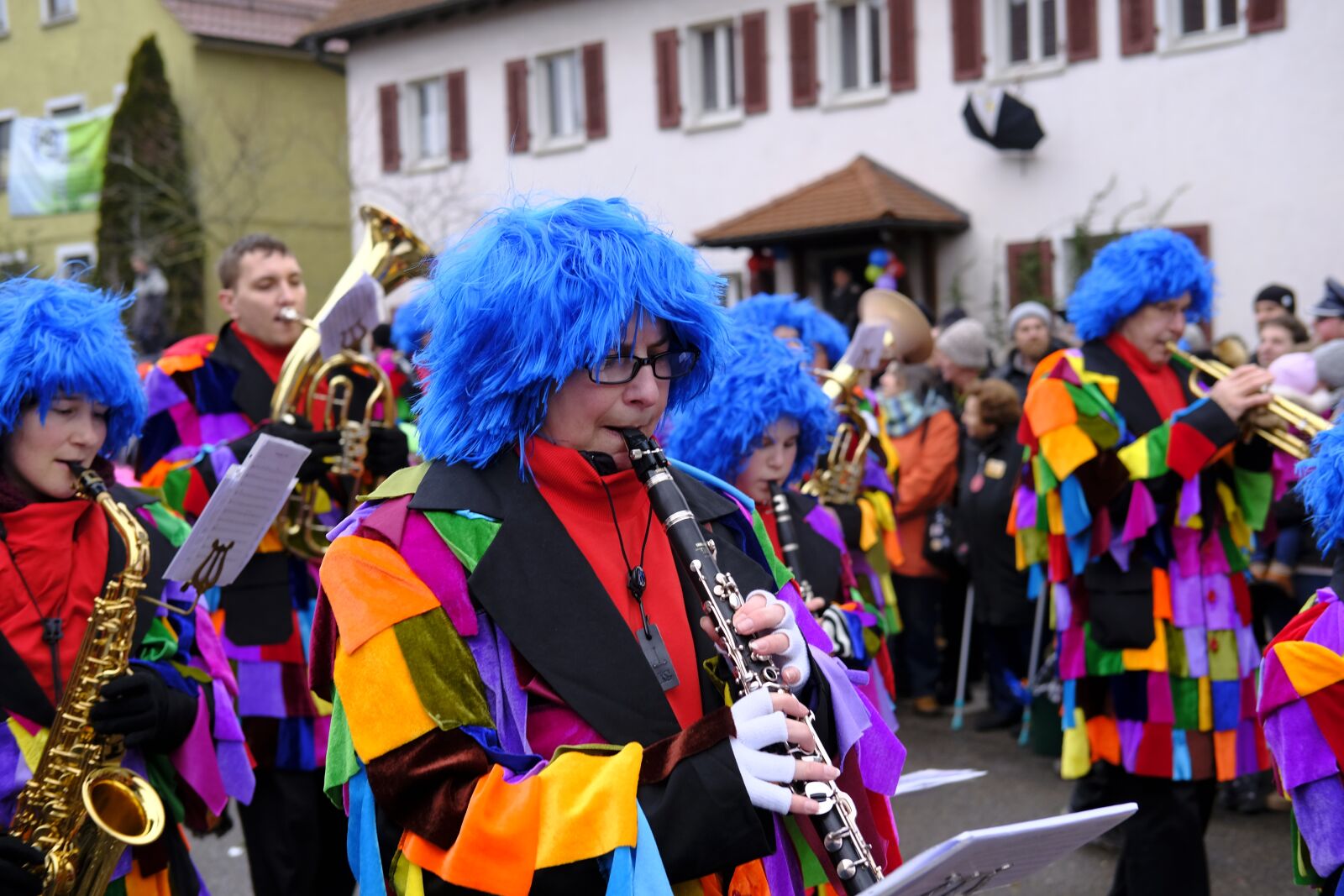 Fujifilm XF 35mm F2 R WR sample photo. Band, music, trumpet photography