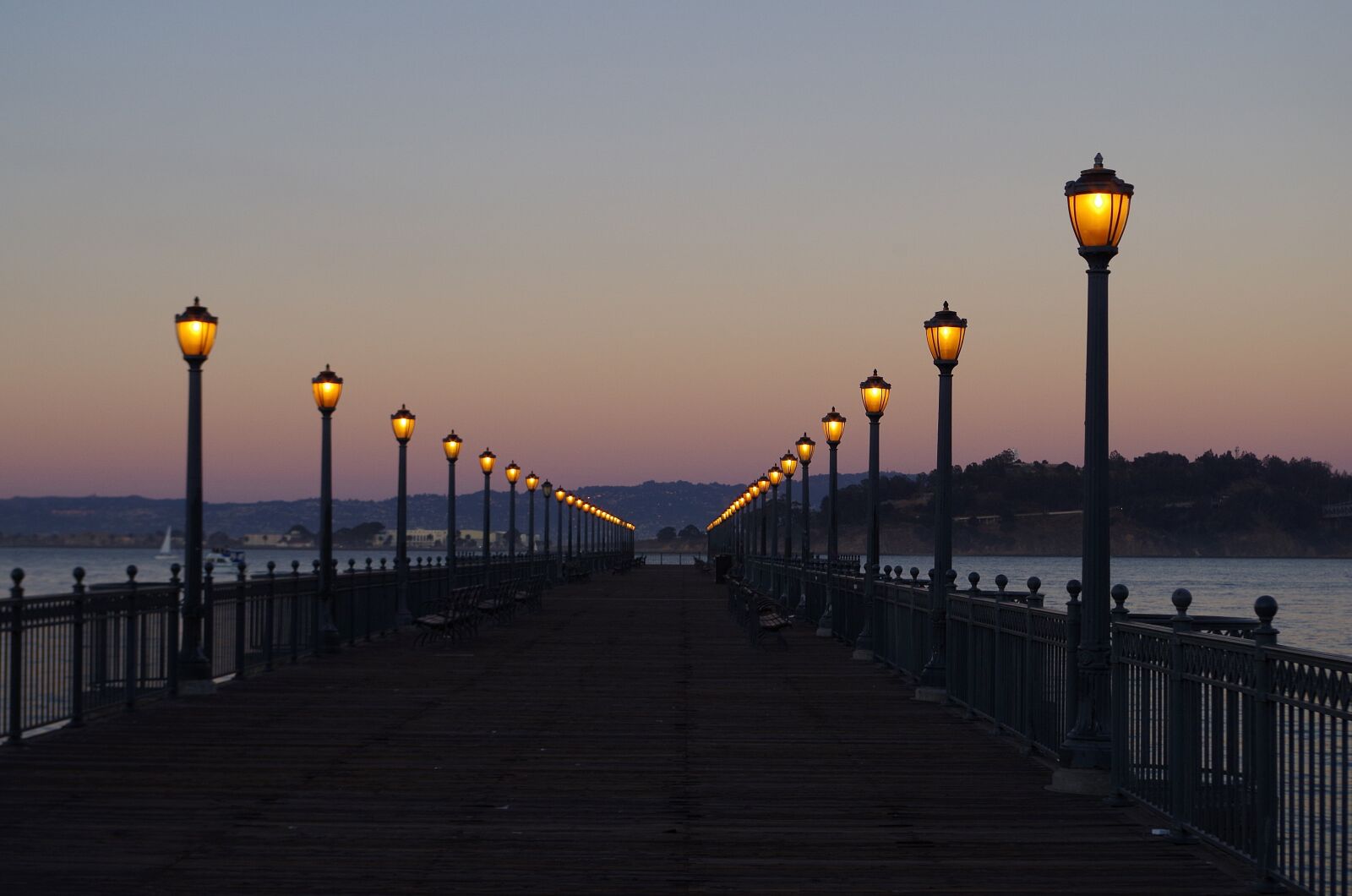 Pentax K-50 sample photo. Bridge, lanterns, architecture photography