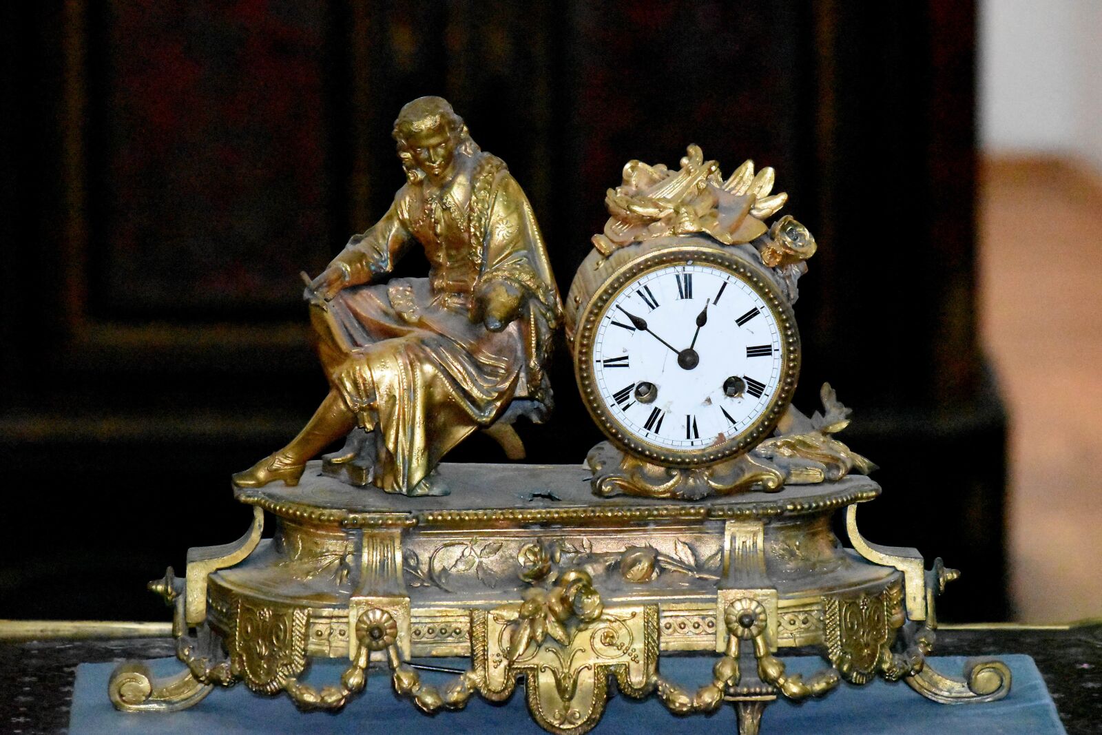 Nikon D5500 sample photo. Analog clock, antiquity, baroque photography