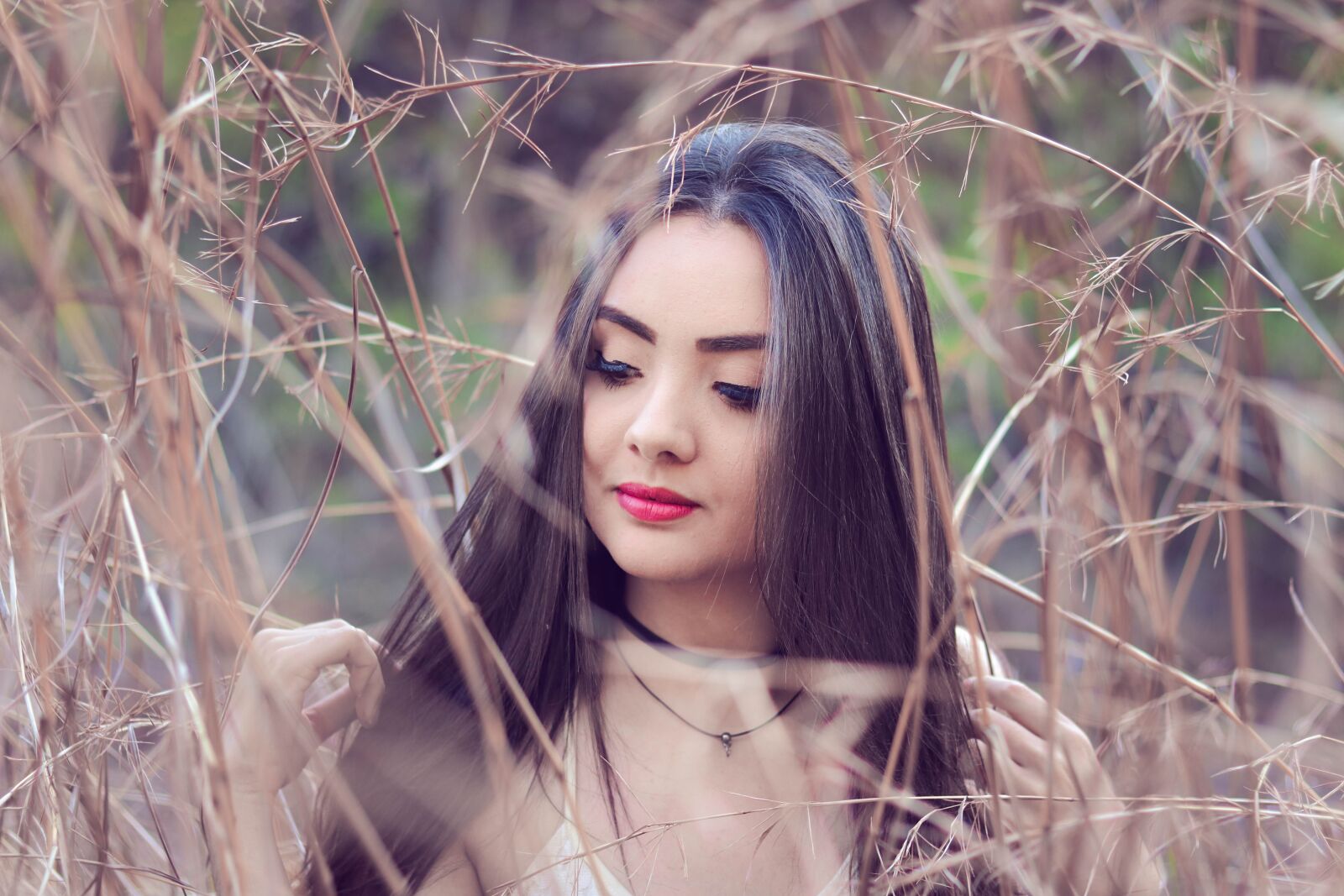 Canon EOS 750D (EOS Rebel T6i / EOS Kiss X8i) sample photo. Nature, woman, beauty photography