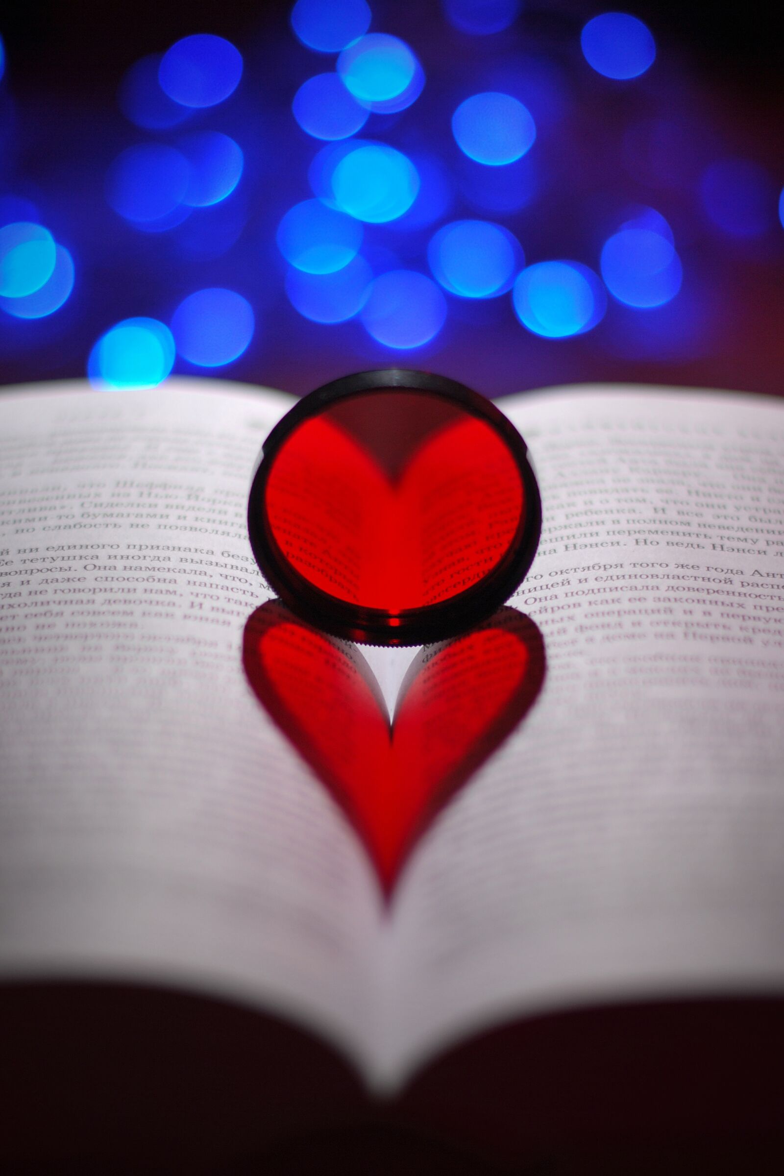 Nikon D60 sample photo. Glass, heart, shadow photography