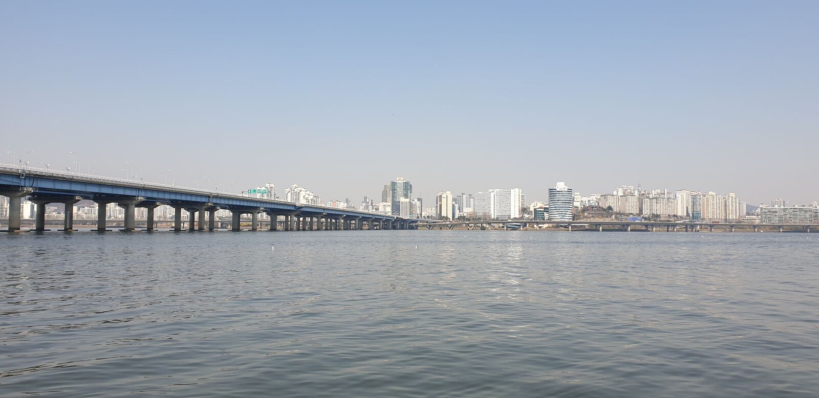 Samsung Galaxy Note9 sample photo. Han river, river, bridge photography