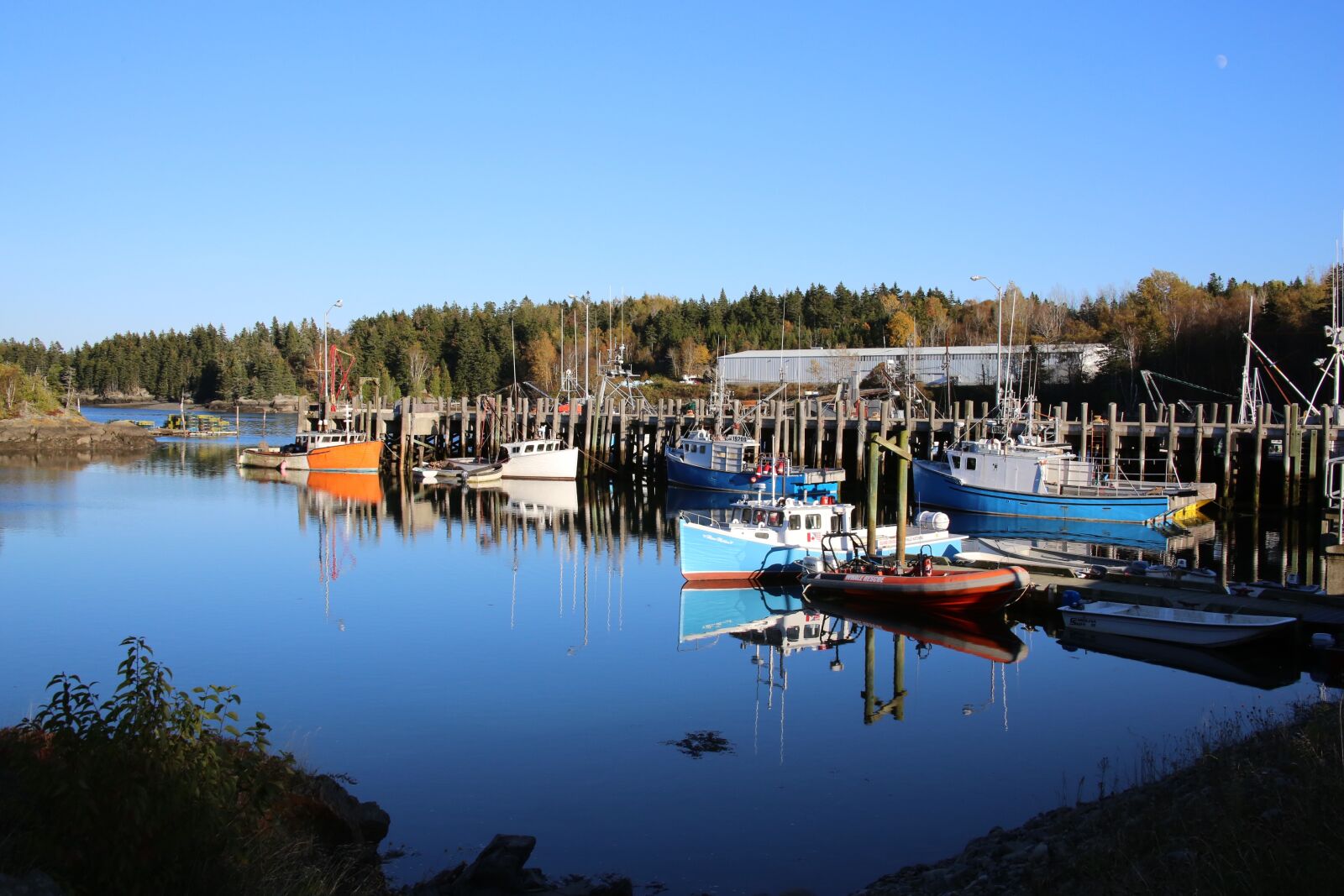Canon EOS 5D Mark III sample photo. Canada, fishing, harbor photography