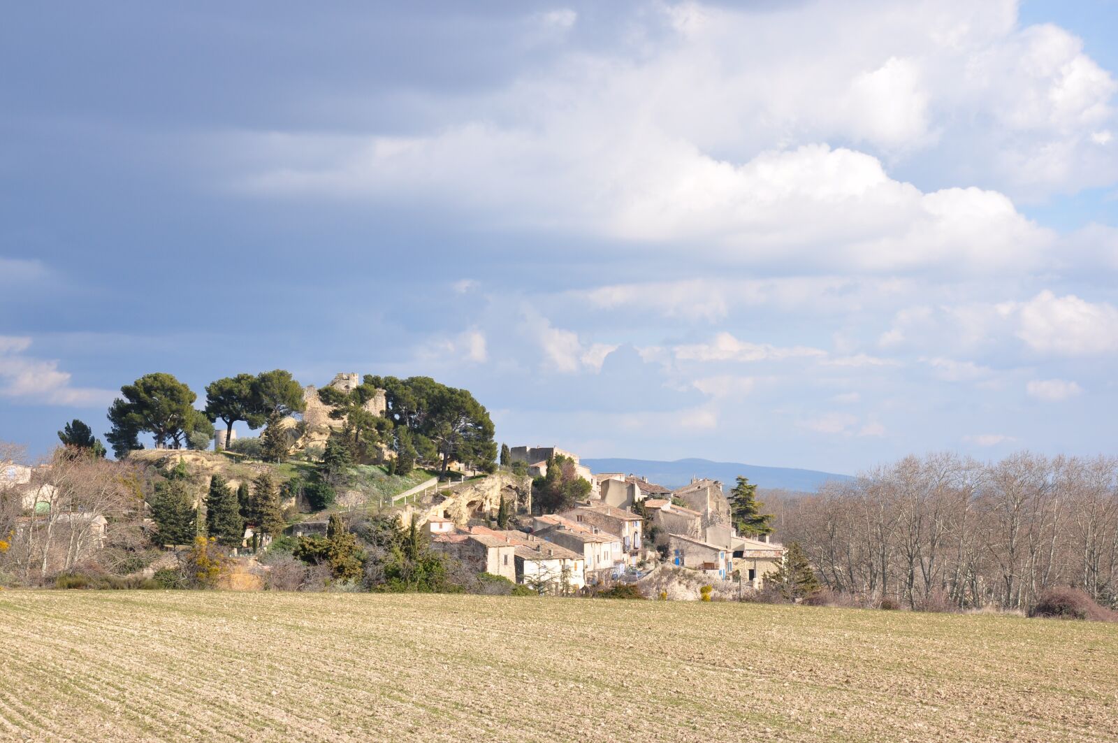 Nikon D90 sample photo. Village, provence, landscape photography