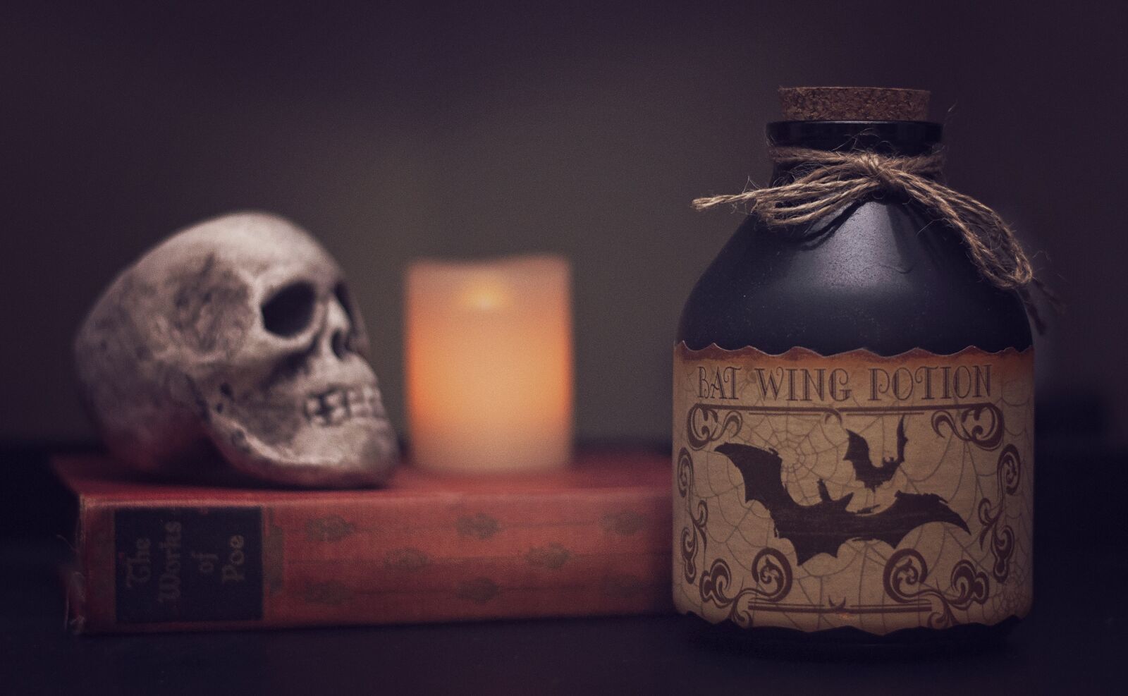 Nikon D90 sample photo. Potion, poison, halloween photography