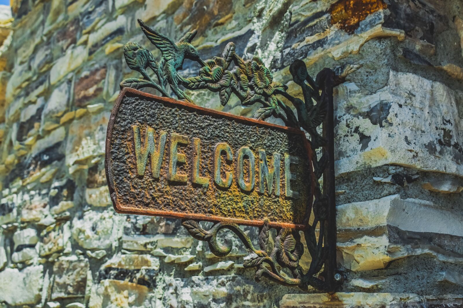 Nikon D3300 sample photo. Welcome, sign, greeting photography