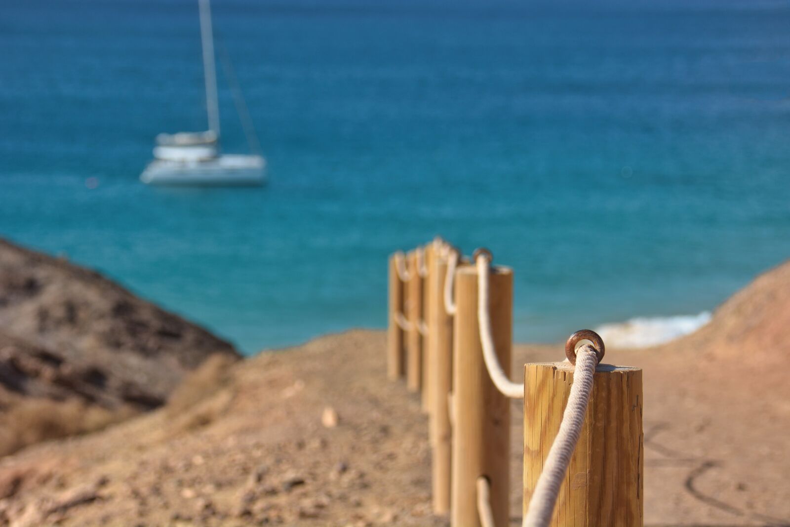 Nikon D7100 sample photo. Sea, beach, road photography