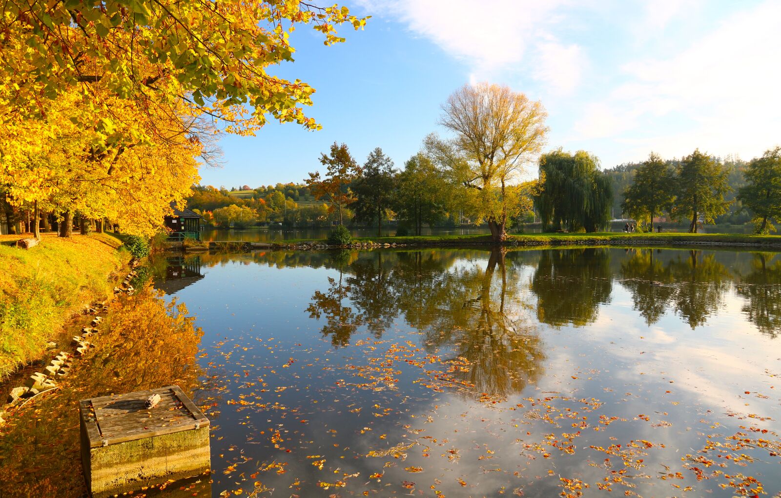 Canon EOS 750D (EOS Rebel T6i / EOS Kiss X8i) sample photo. Landscape, nature, pond photography