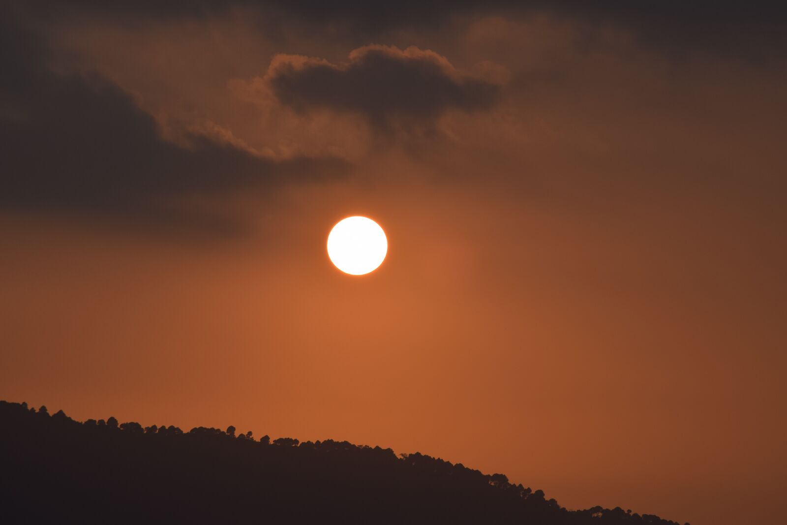 Nikon D5300 sample photo. Sunset, hill view, hill photography