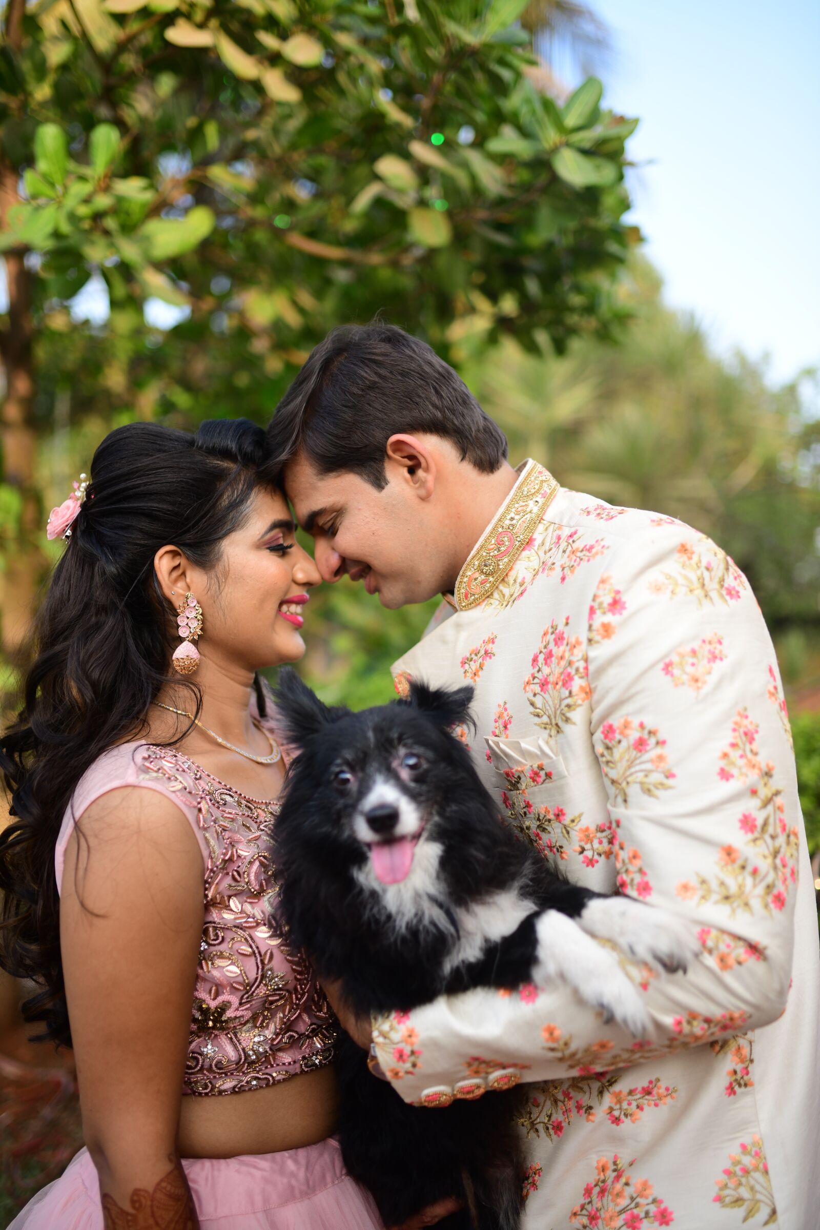 Nikon D850 sample photo. Indian, couple, wedding photography