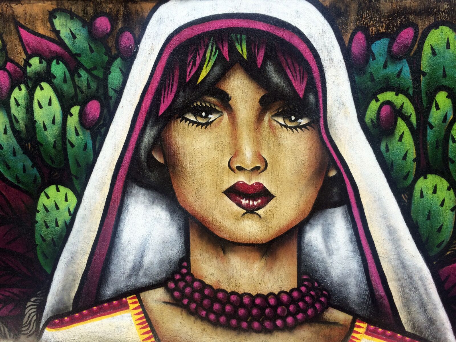 iPhone 5s back camera 4.15mm f/2.2 sample photo. Mural, street, art photography