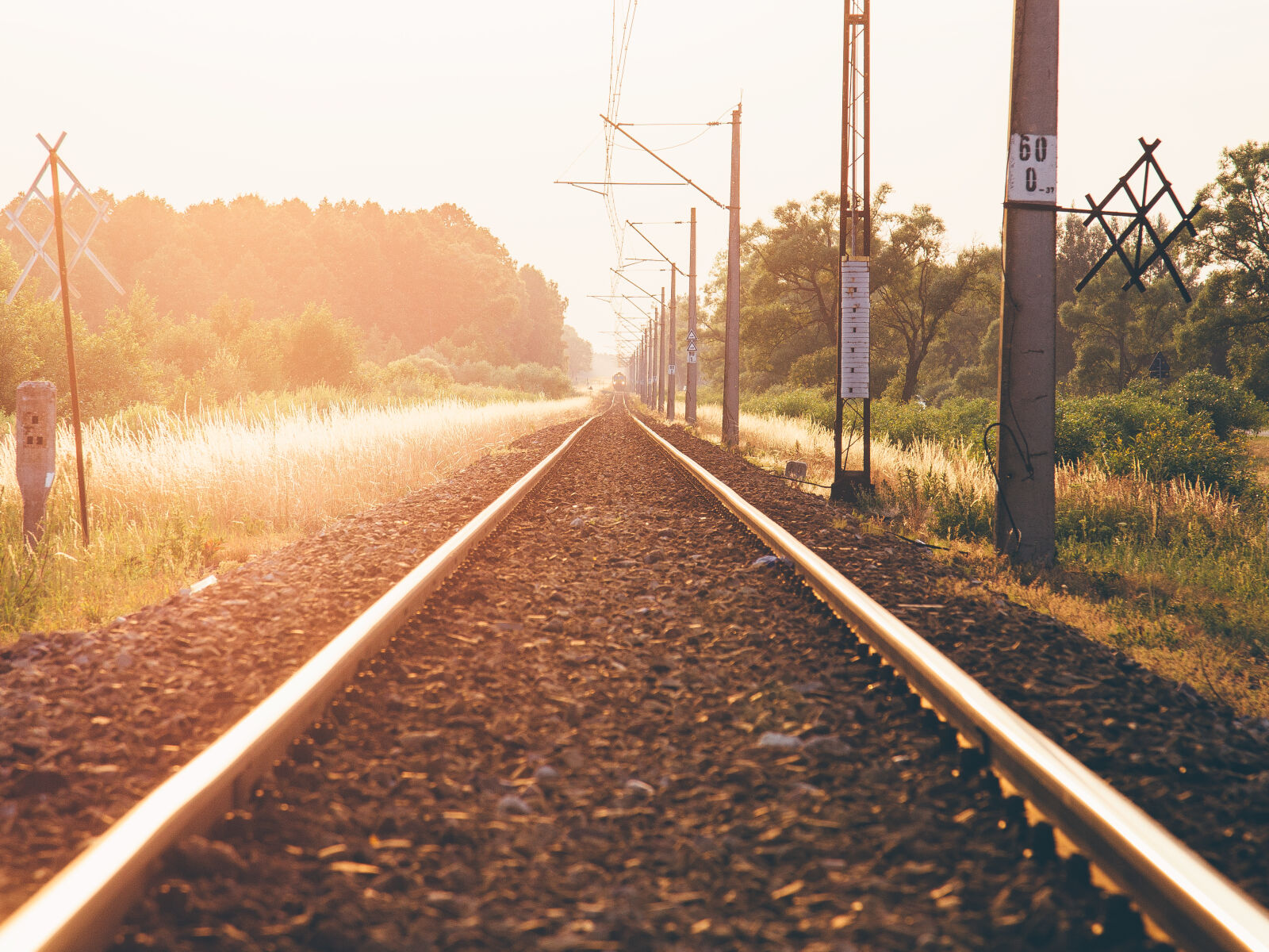 Canon EF 24-105mm F4L IS USM sample photo. Light, train, green, transportation photography