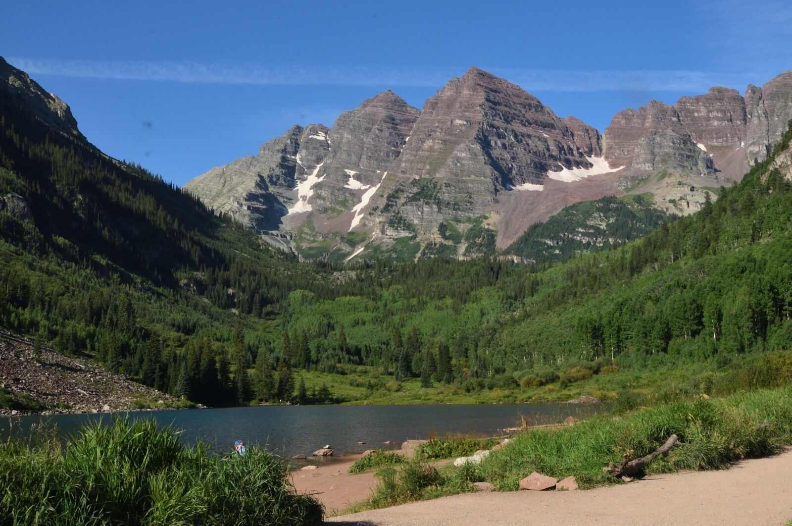 Nikon D90 sample photo. Maroon bells, mountain, lake photography