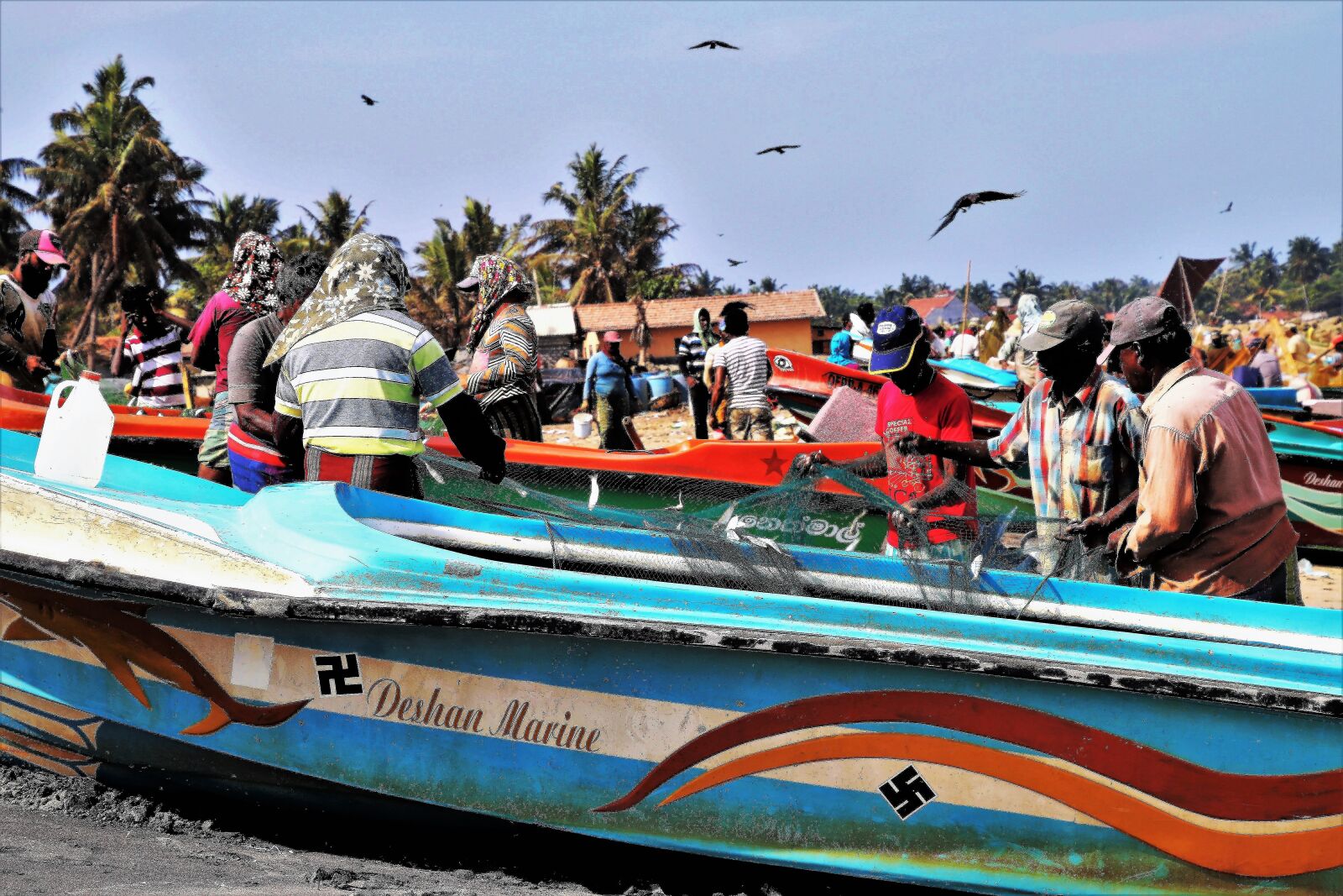 Canon EOS 80D sample photo. Beach, a fishing village photography