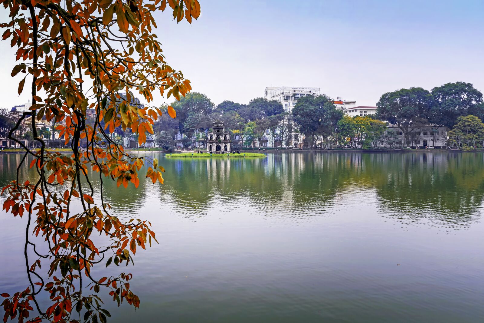 Tamron SP AF 17-50mm F2.8 XR Di II LD Aspherical (IF) sample photo. Lake, ha noi, vietnam photography