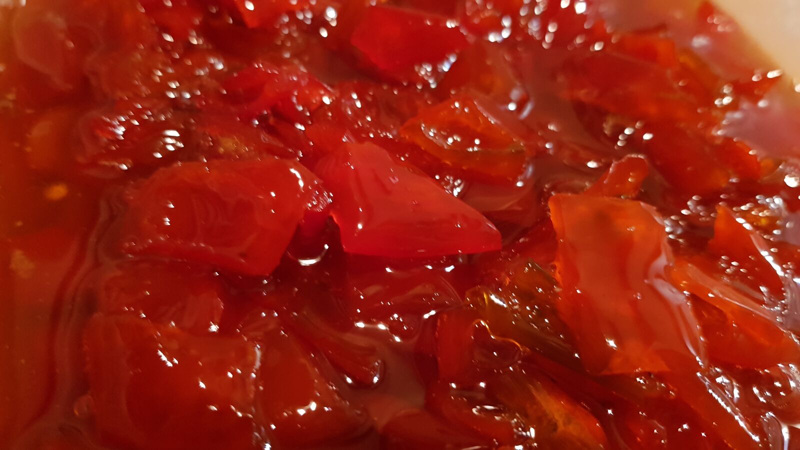 Samsung Galaxy S8+ sample photo. Jam, pepper, red photography