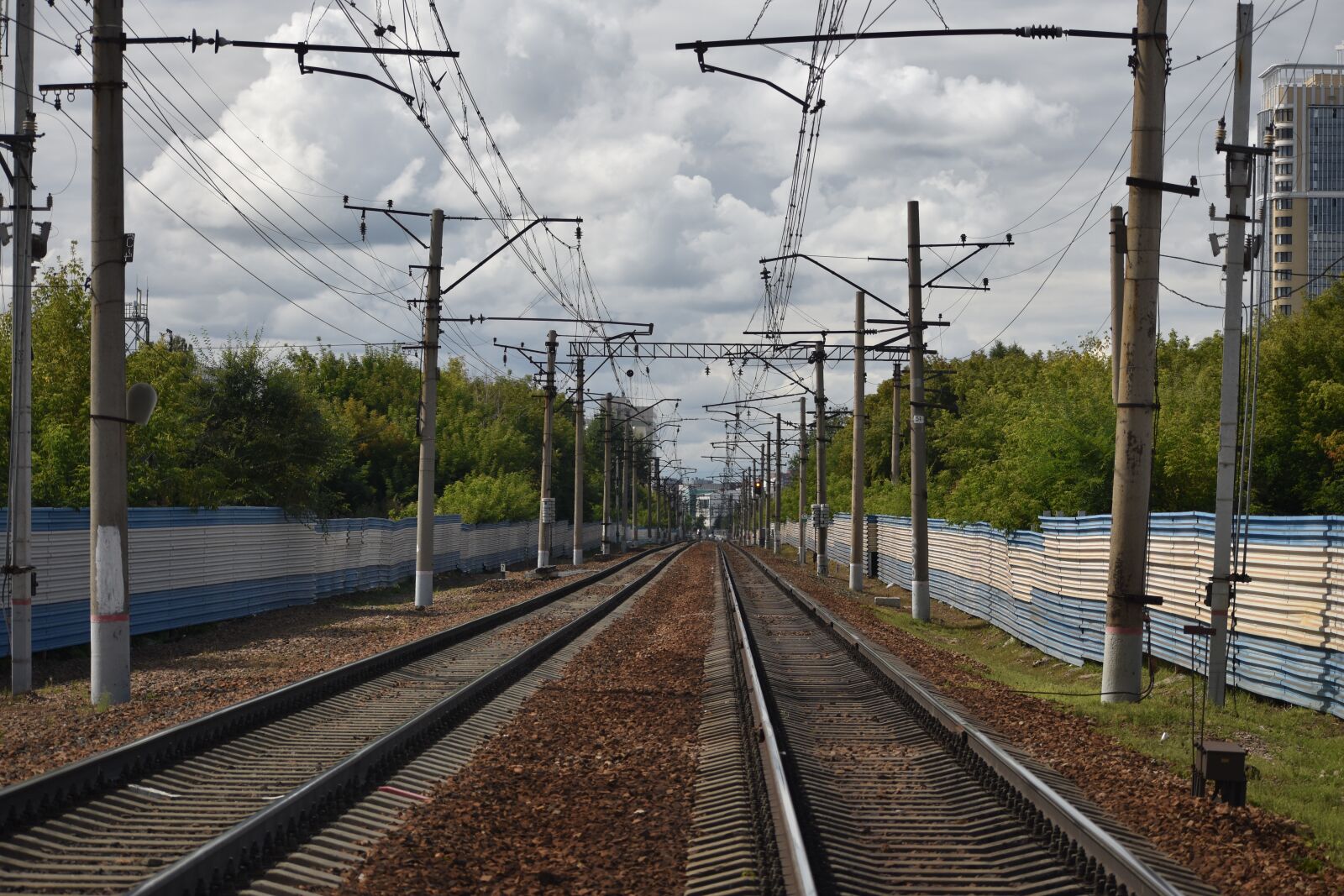 Nikon D3400 sample photo. Rails, railway, the way photography