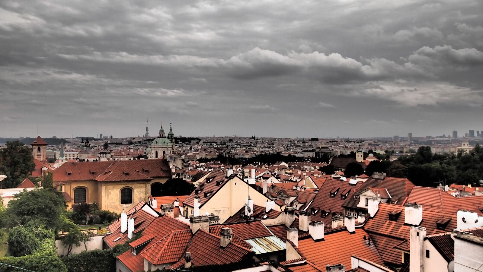 Olympus PEN E-PL3 sample photo. Prague, charles bridge, mood photography