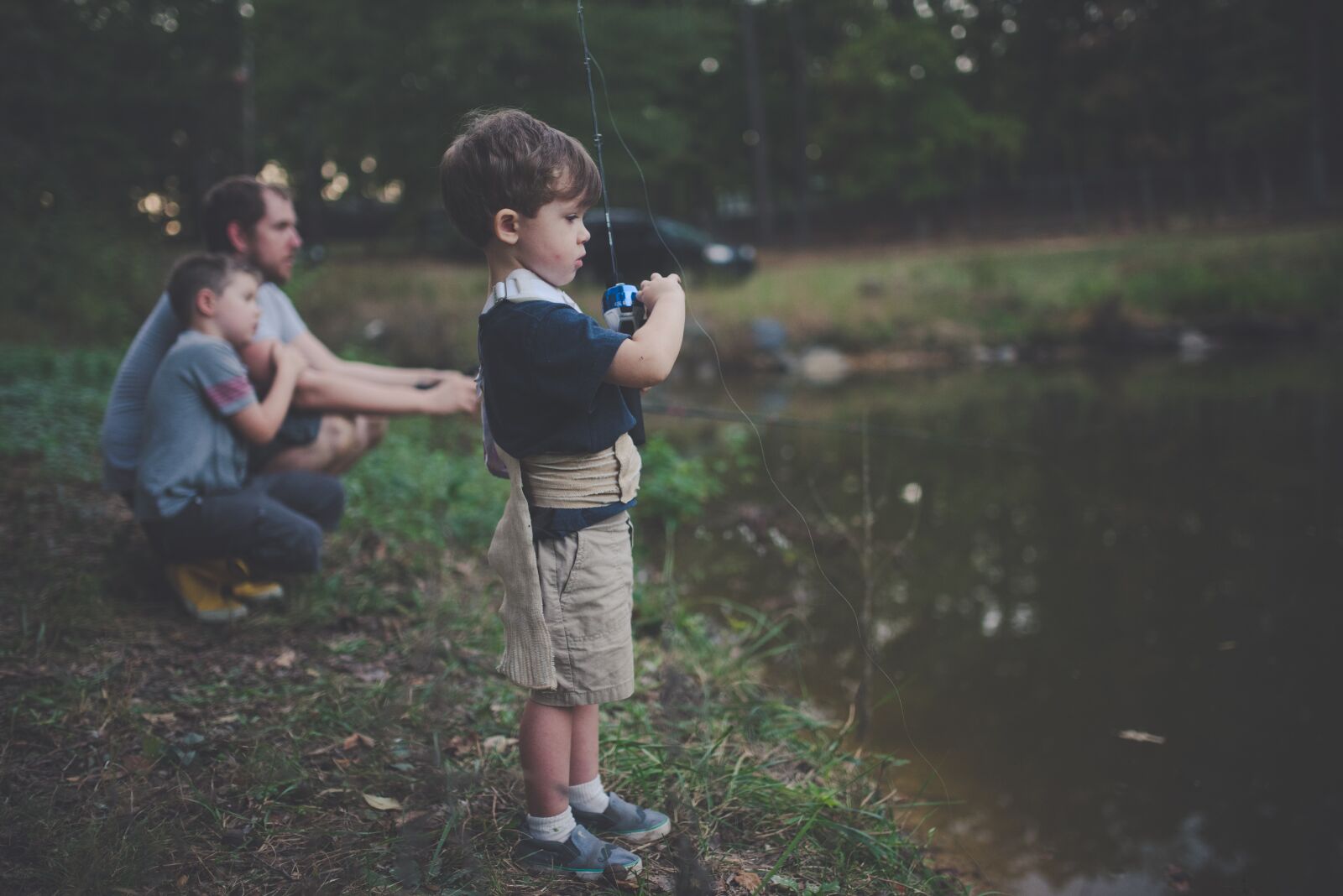 Nikon D750 sample photo. Bonding, boy, children photography