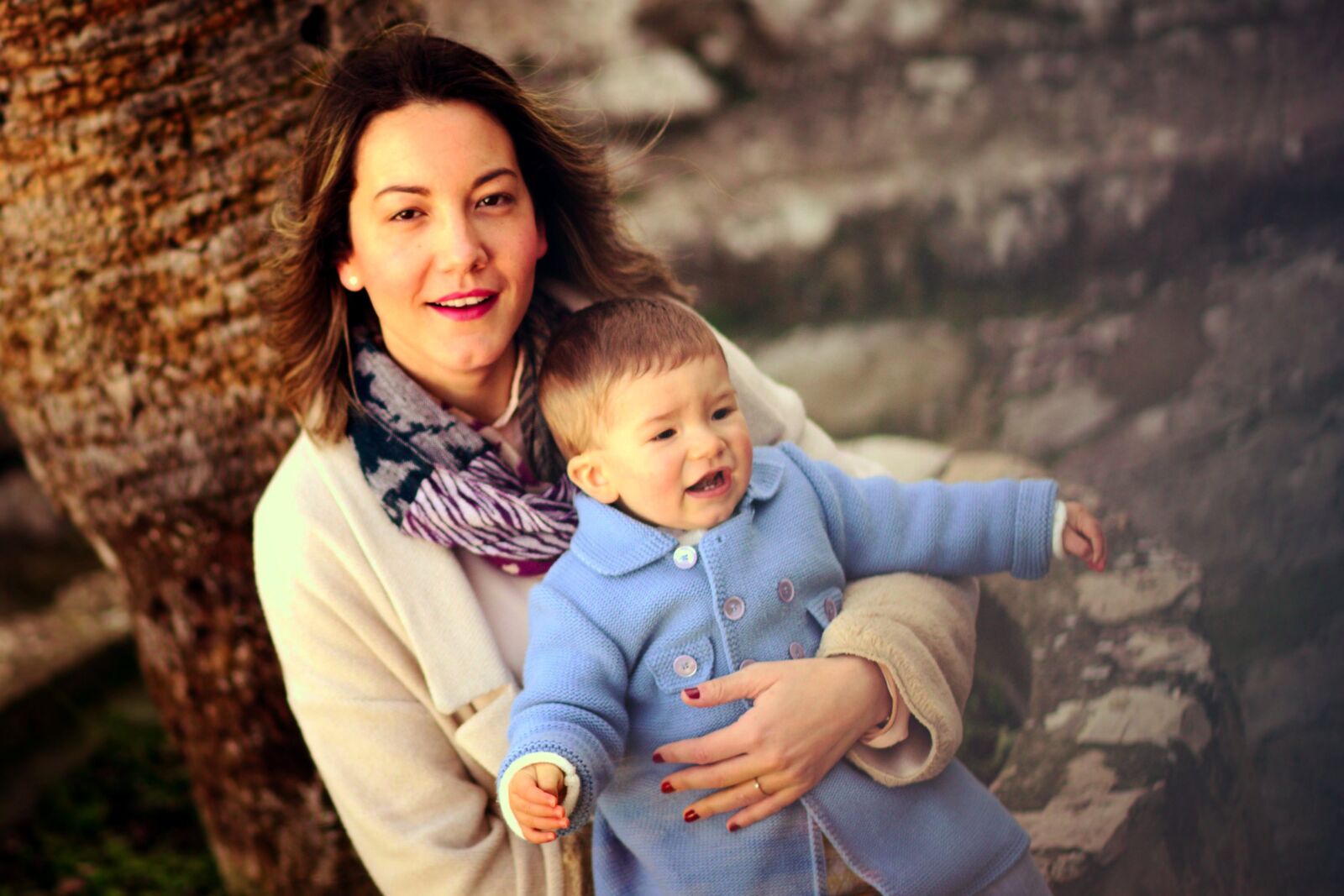 Nikon D750 sample photo. Couple, bebe, nature photography