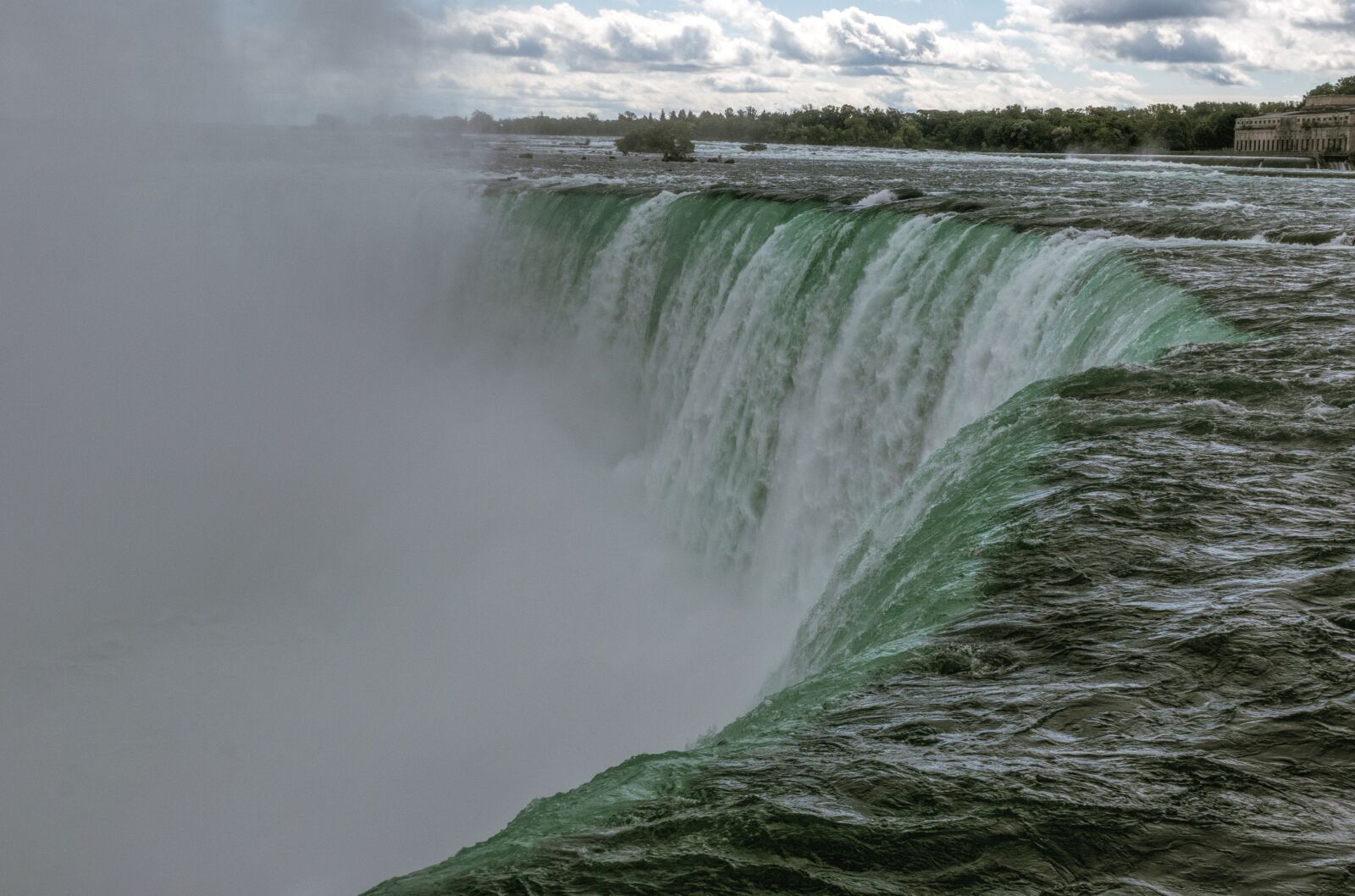 Nikon D300 sample photo. Niagara falls, water power photography