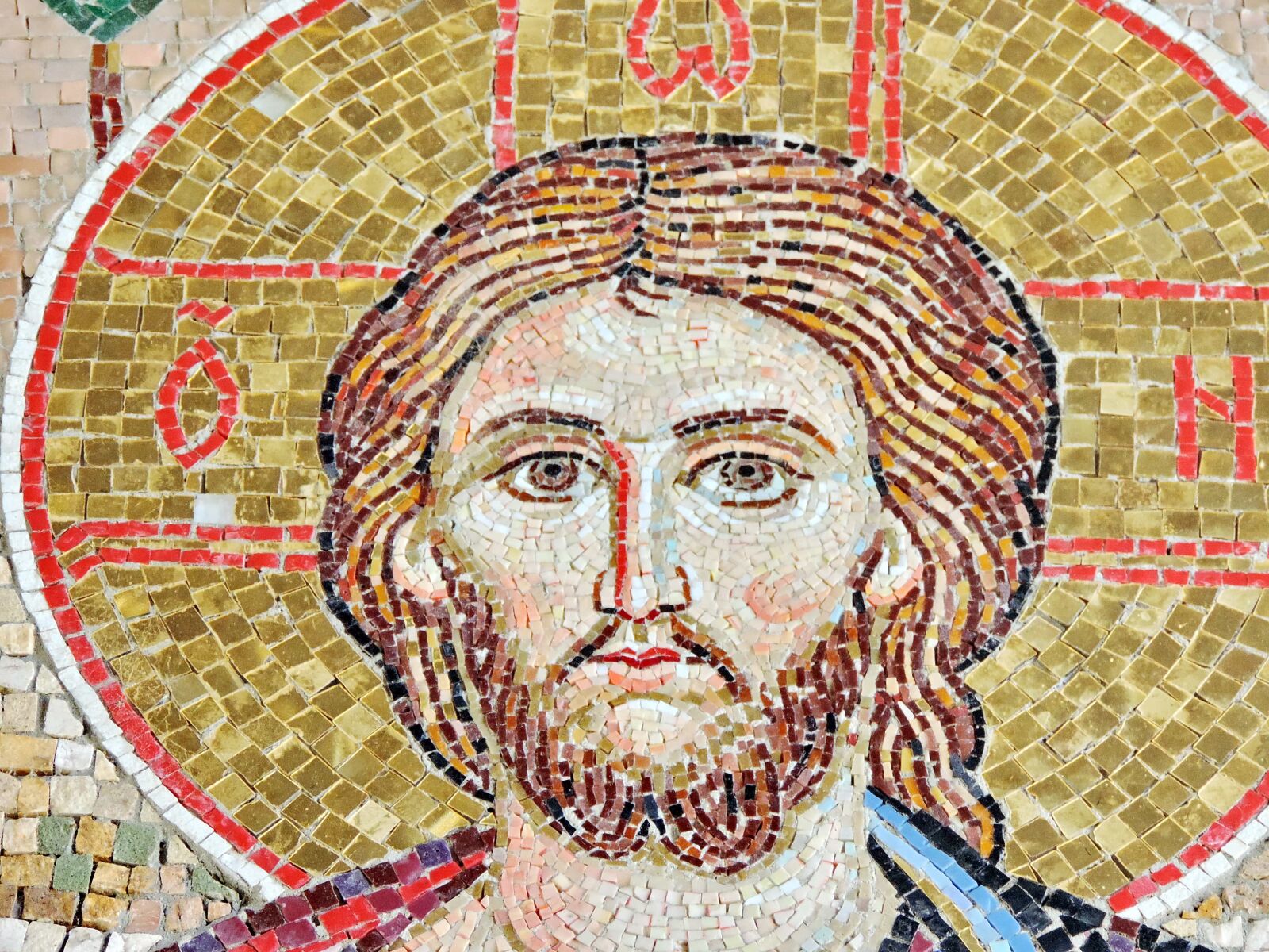 Nikon Coolpix P520 sample photo. Art, christ, christianity, mosaic photography