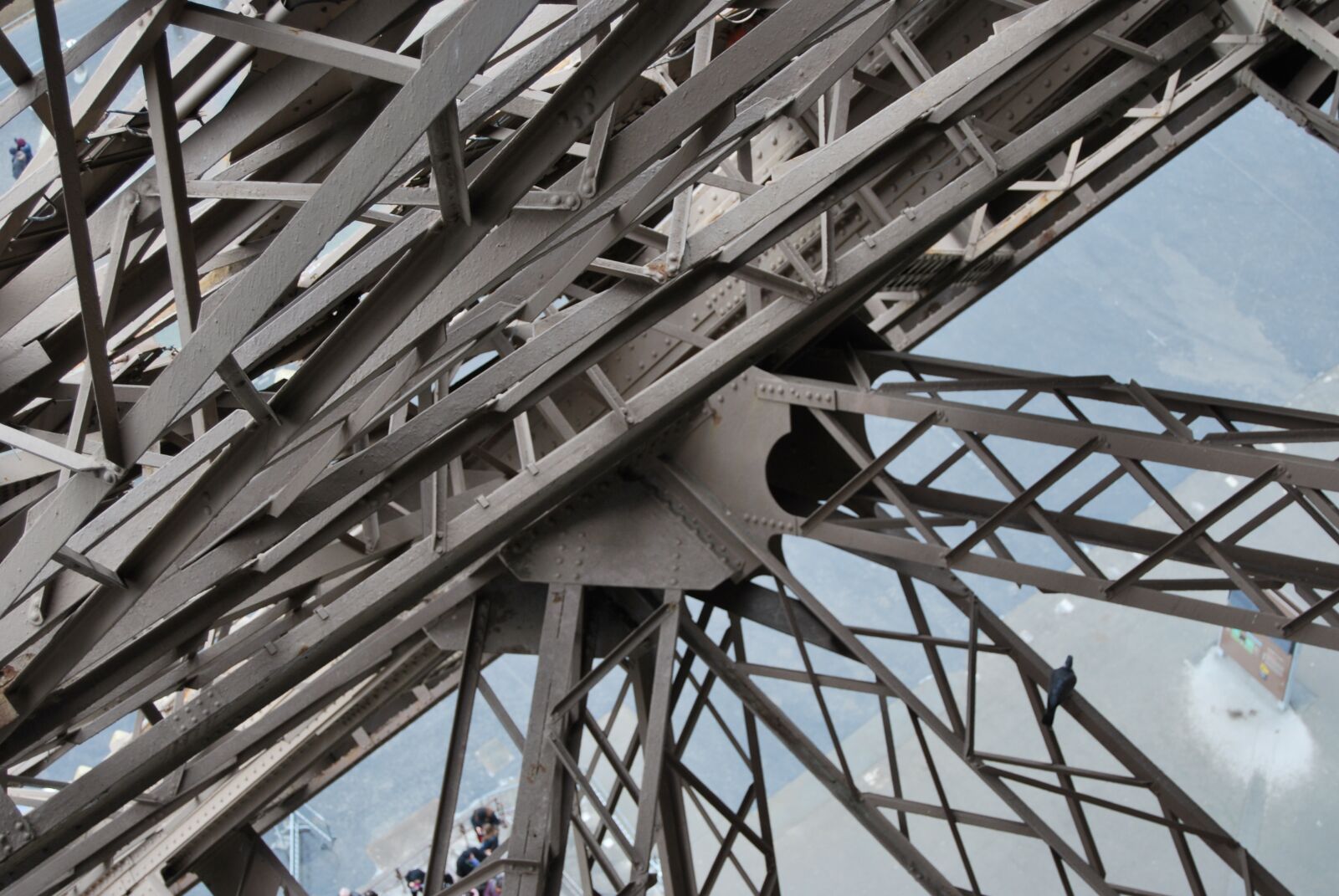 Nikon D60 sample photo. Structure, eiffel tower, metal photography