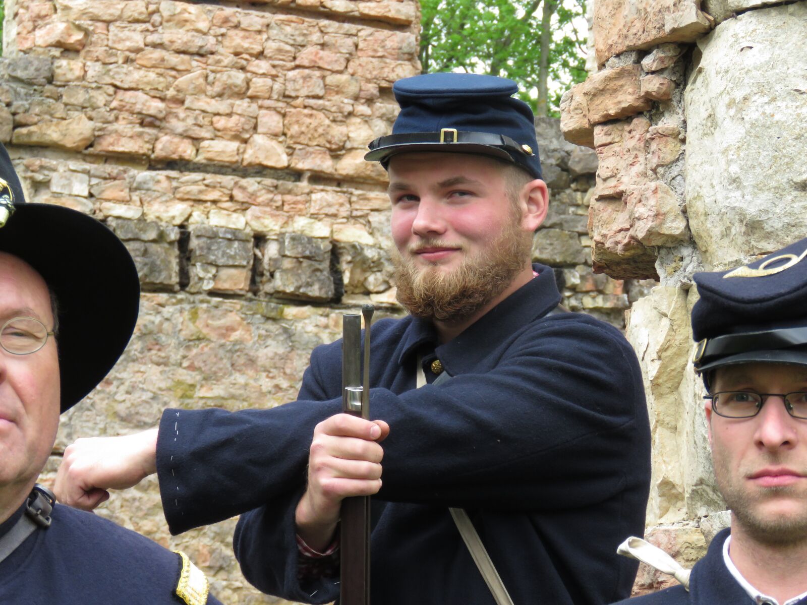 Canon PowerShot SX60 HS sample photo. Civil war, soldier, union photography