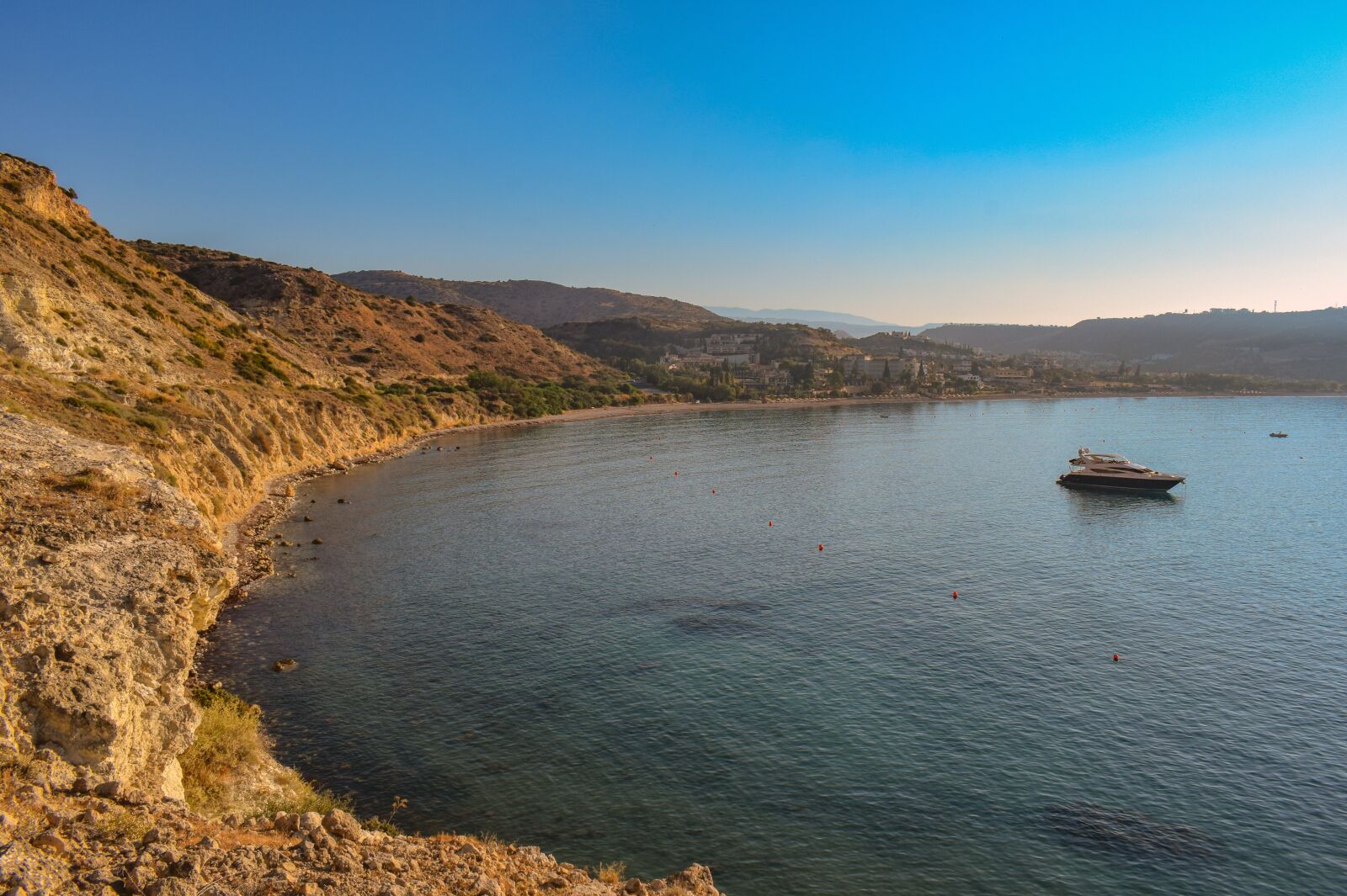 Nikon D3300 sample photo. Cyprus, pissouri bay, view photography