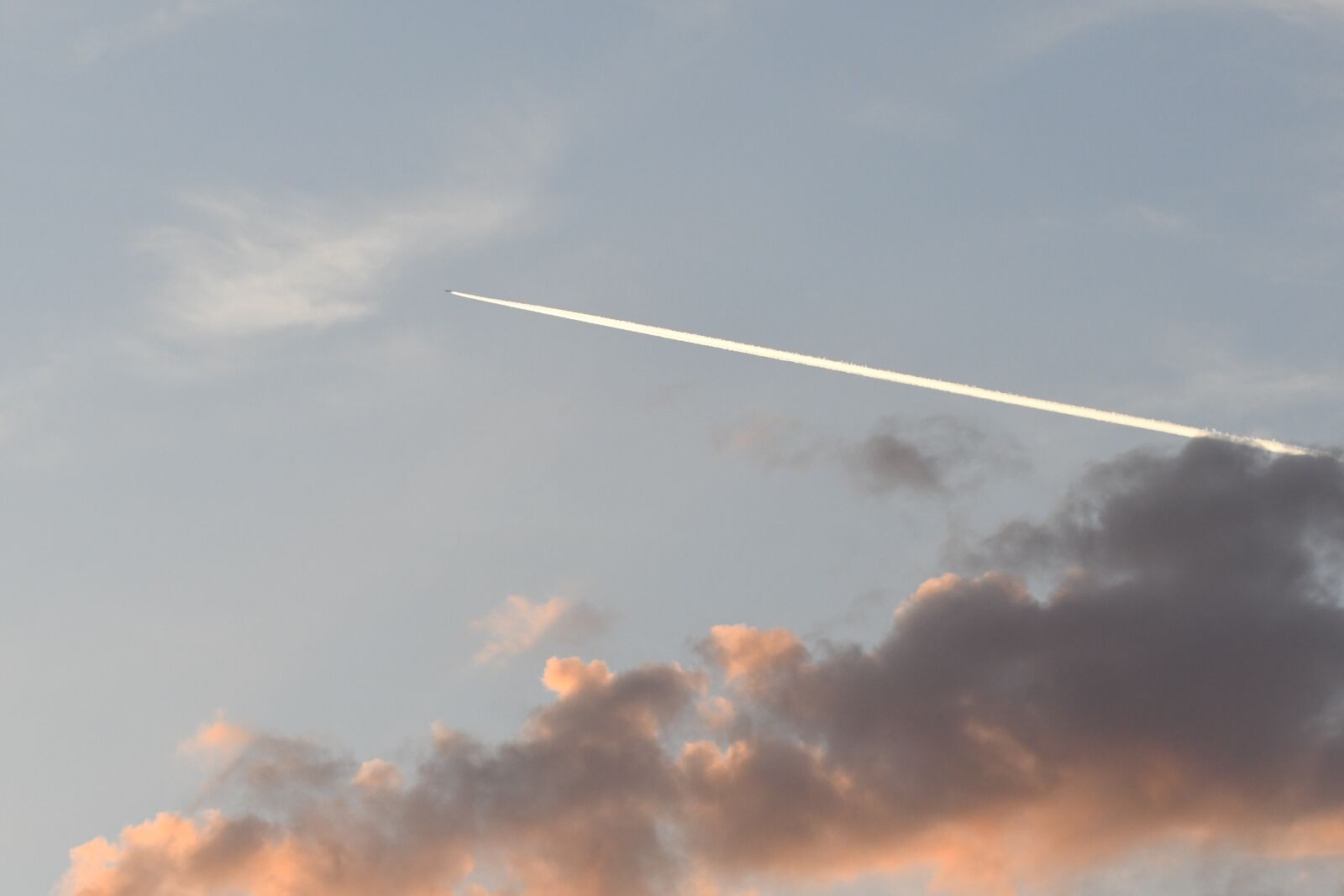 Nikon D7500 sample photo. Clouds, plane, airplane photography