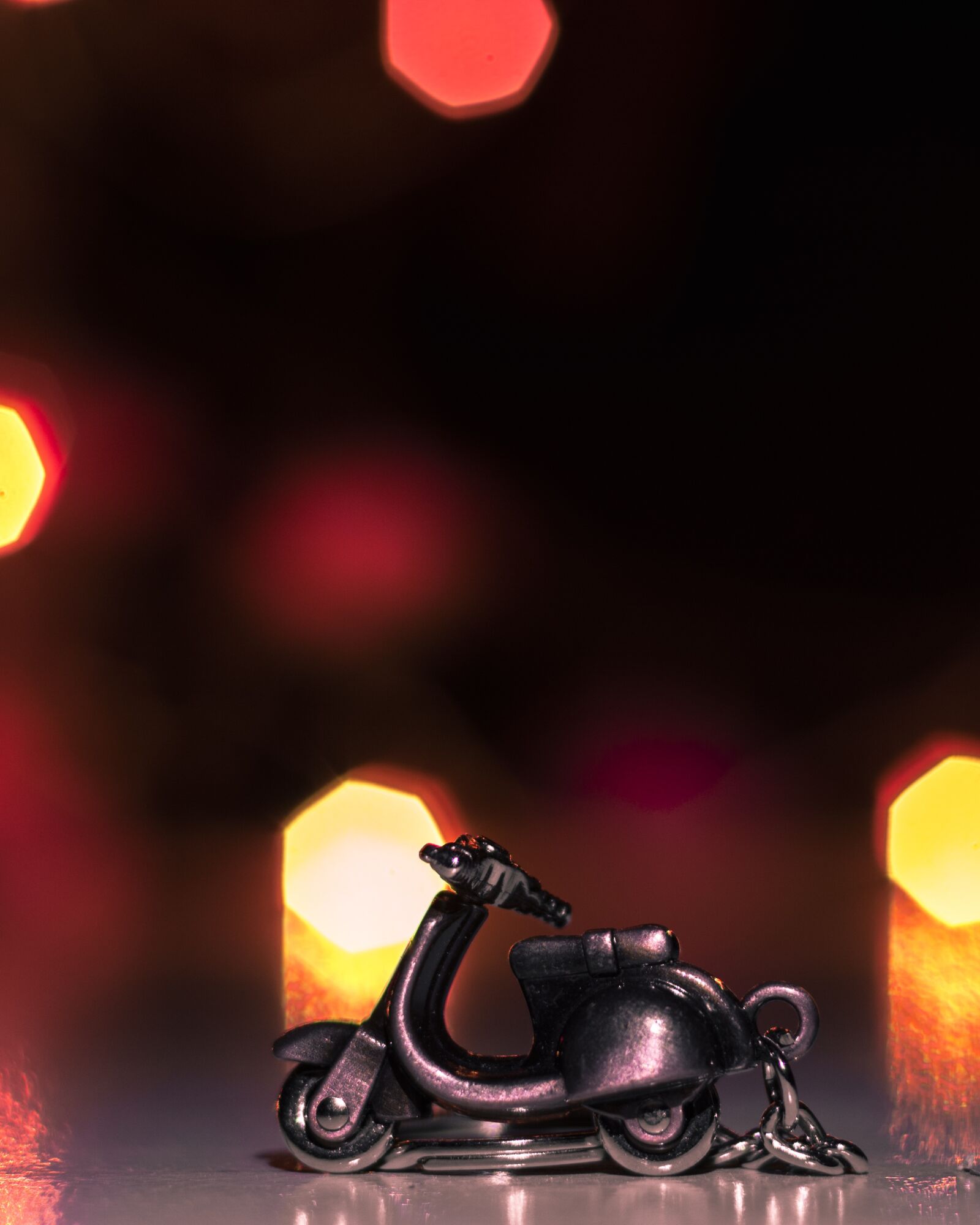 Nikon D5200 sample photo. Bokeh, scooter, diwali photography