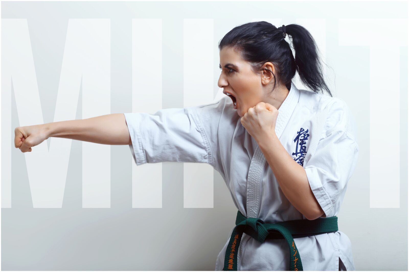 Canon EOS 5D Mark II sample photo. Karate, sport, fight photography
