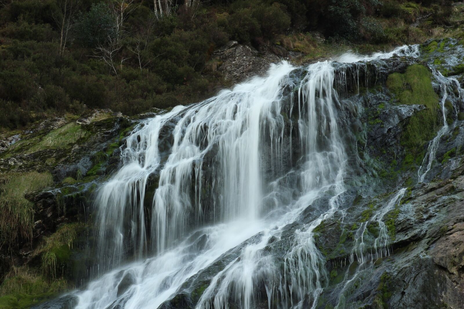 Canon EF 75-300mm f/4-5.6 USM sample photo. Water, waterfall, nature photography