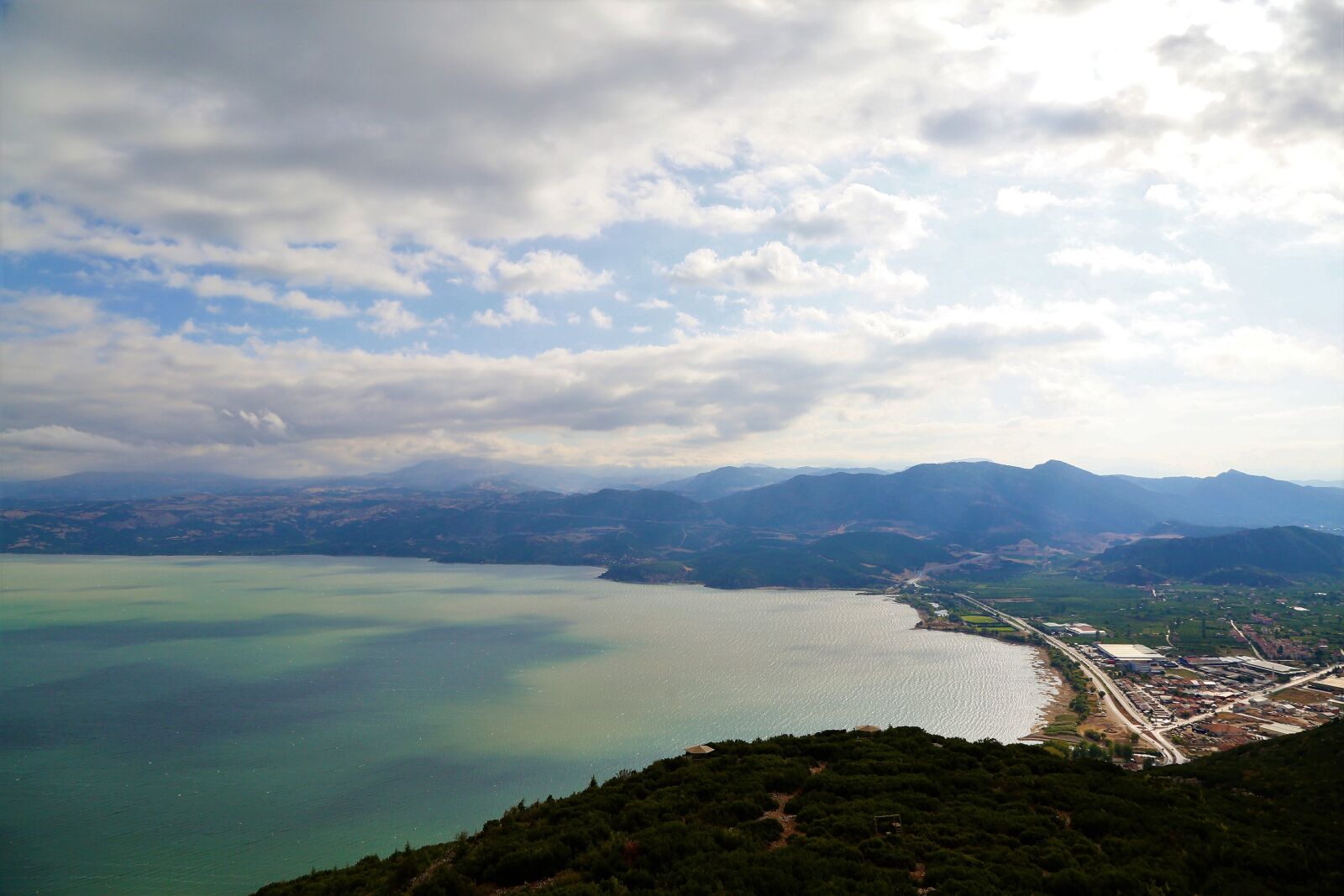 Canon EF 24-105mm F4L IS USM sample photo. Lake, landscape, mountains photography