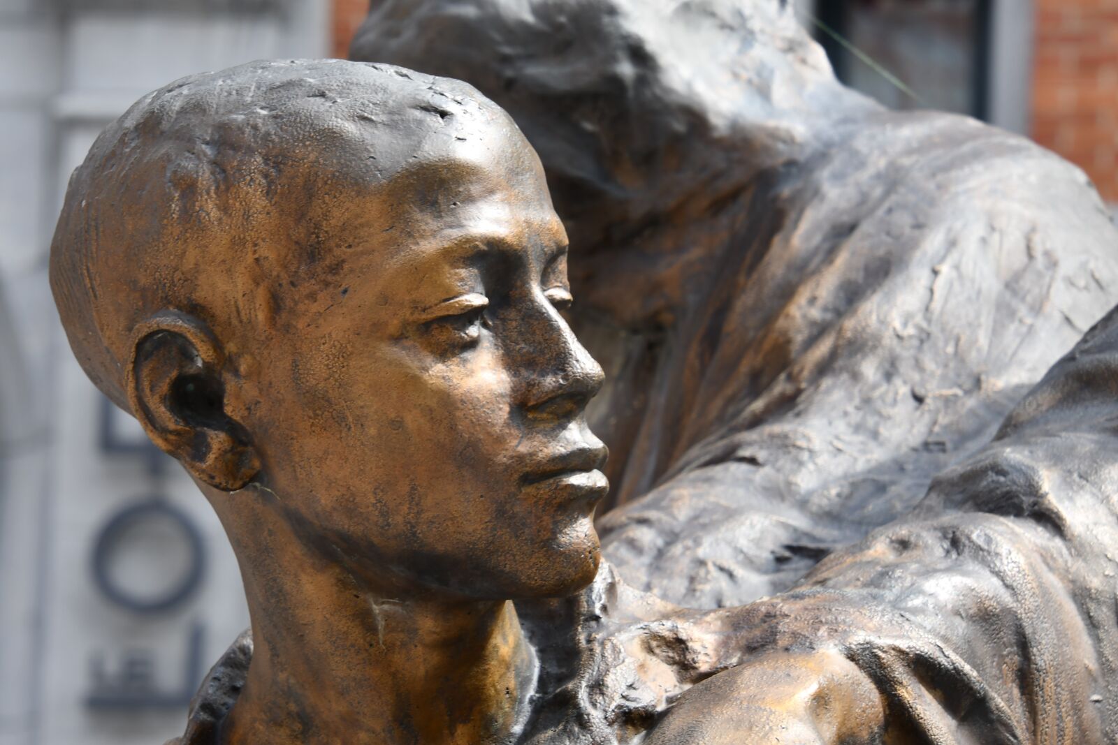 Nikon D7500 sample photo. Tournai, head, statue photography
