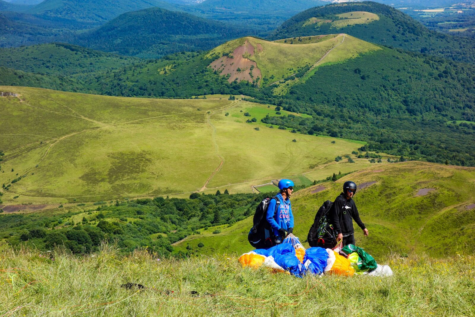 Sony Cyber-shot DSC-RX100 sample photo. Paragliding, sport, hill photography