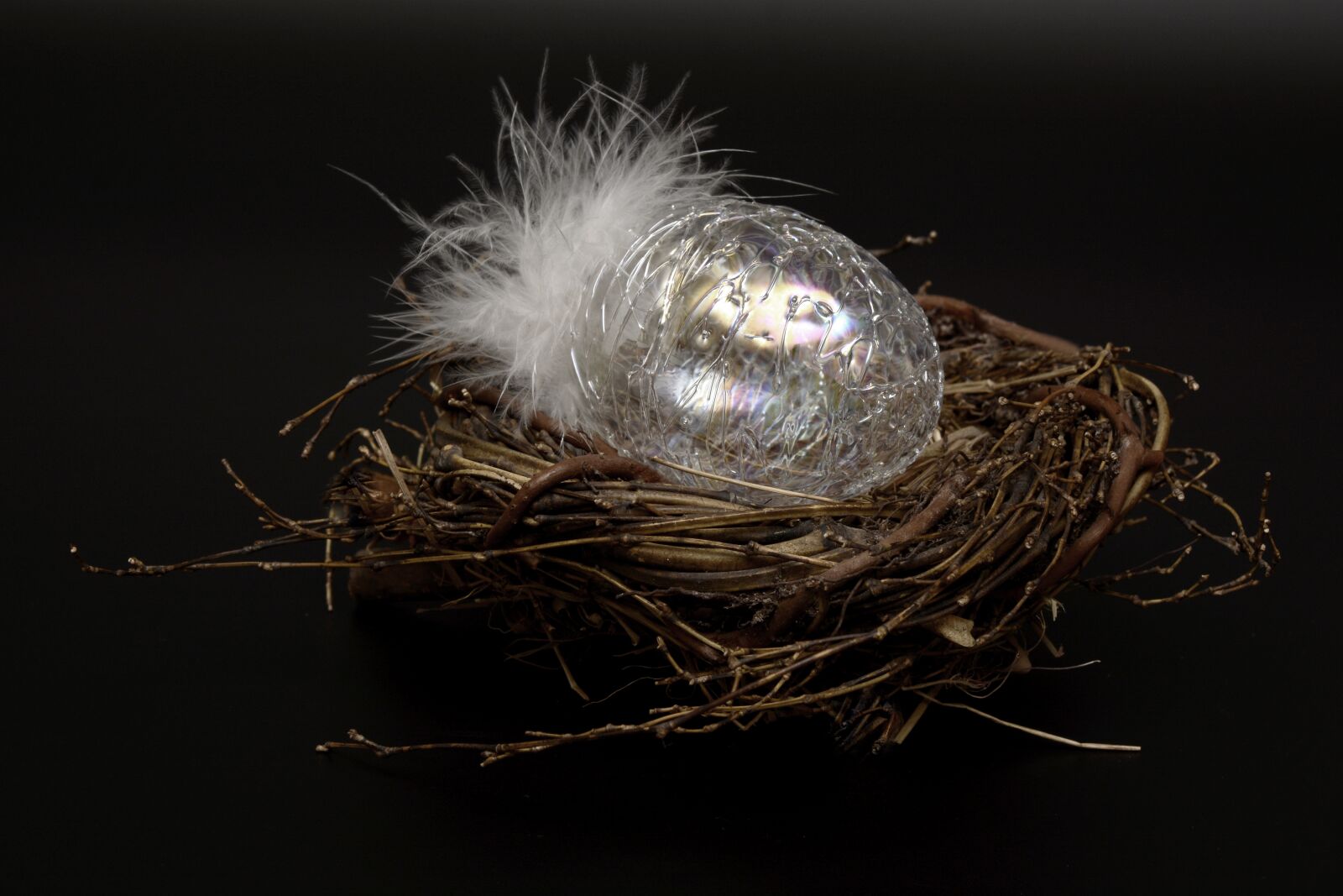 Nikon D7100 sample photo. Easter egg, egg, glass photography