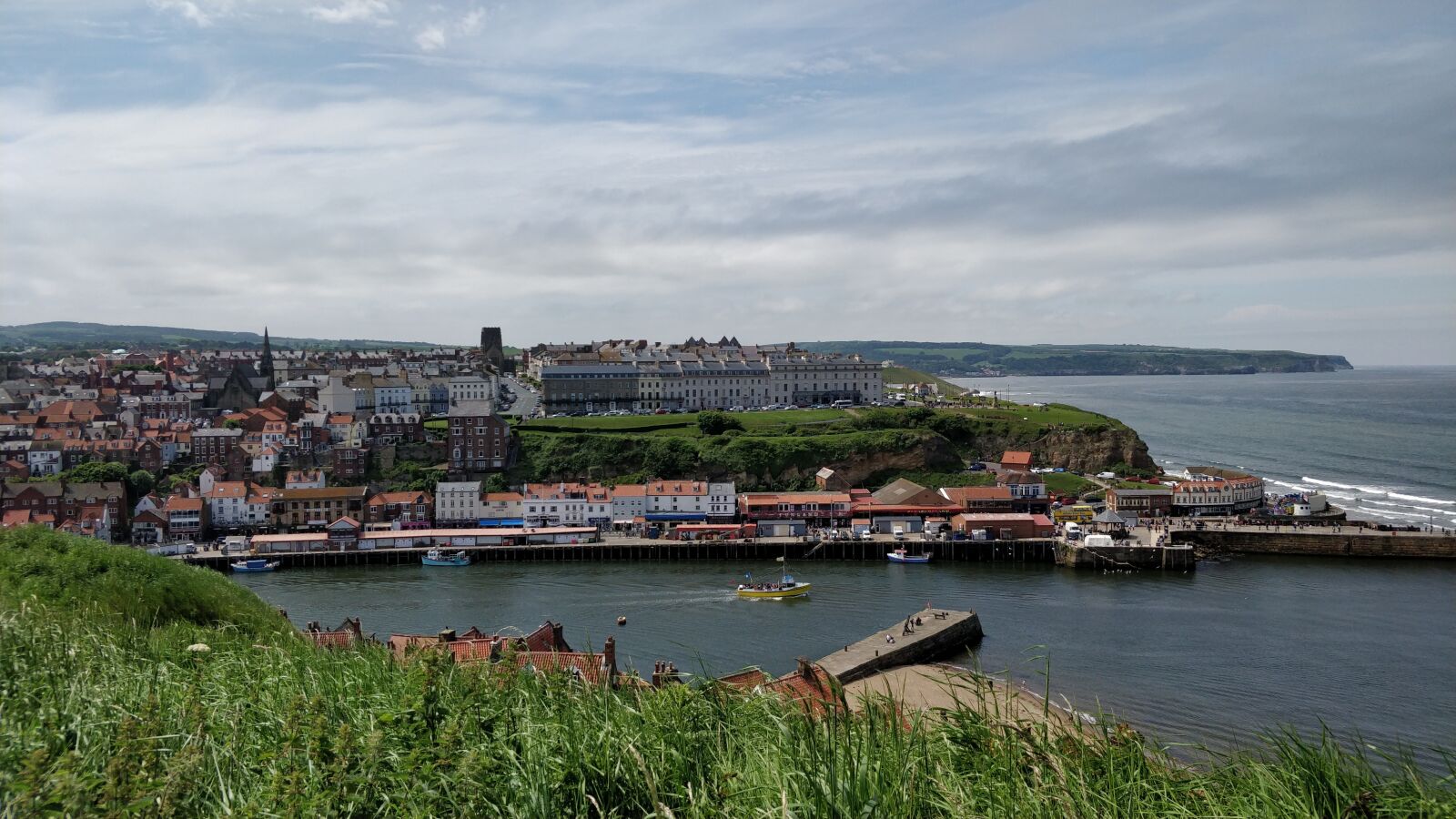 OnePlus 5 sample photo. Whitby, yorkshire, landscape photography